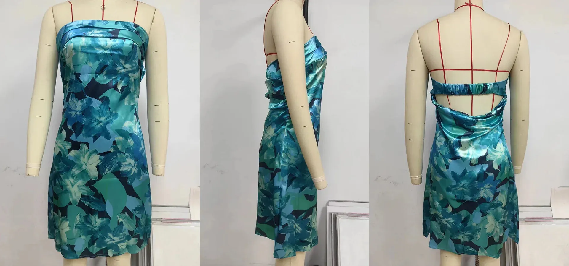 A Floral Tube Dress for Sunny Days and Festive Nights