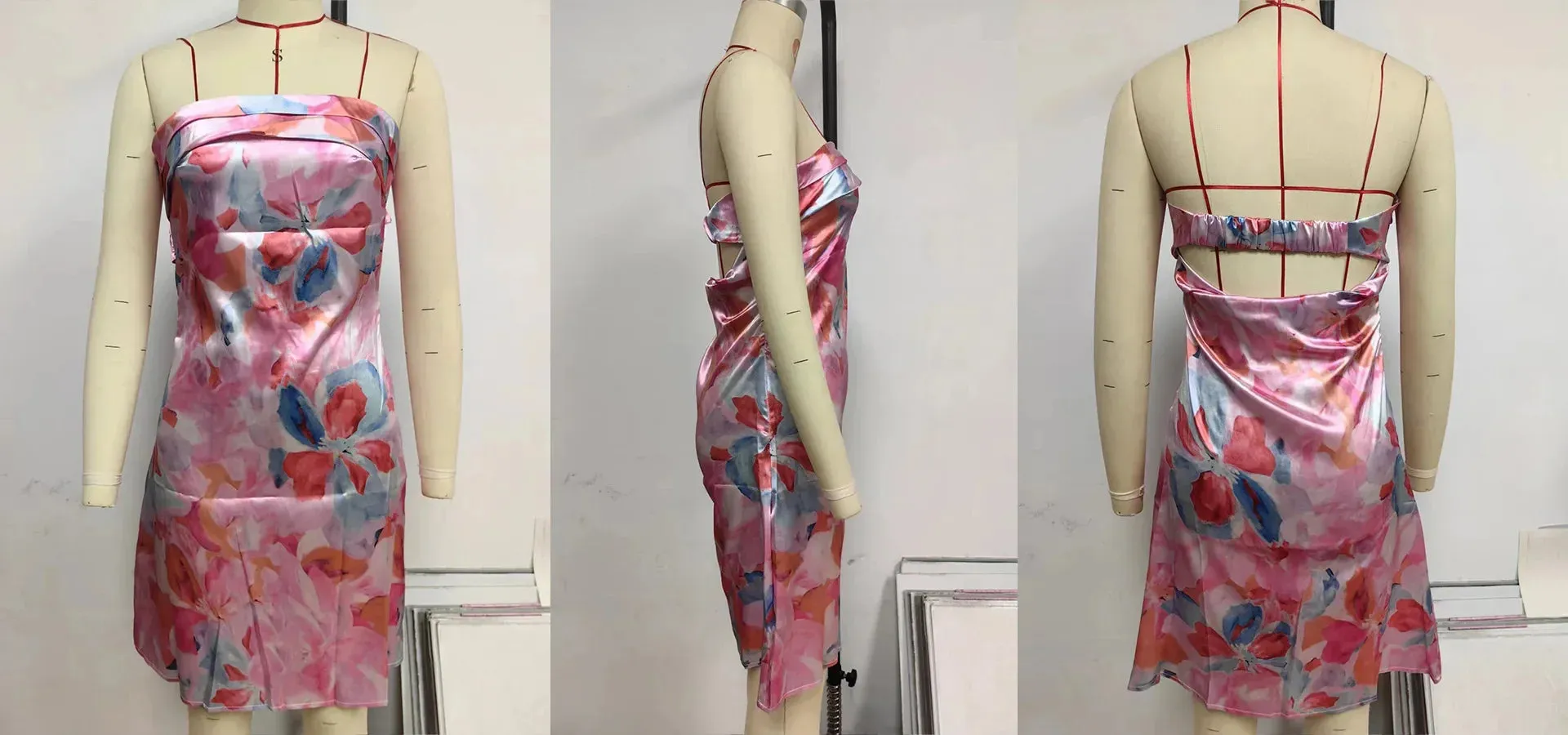 A Floral Tube Dress for Sunny Days and Festive Nights