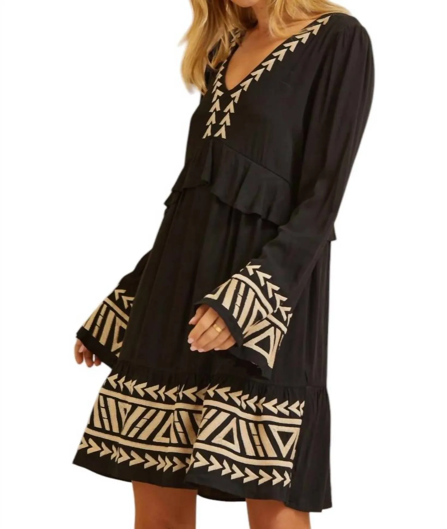 Andree By Unit - Remember When Embroidered Dress