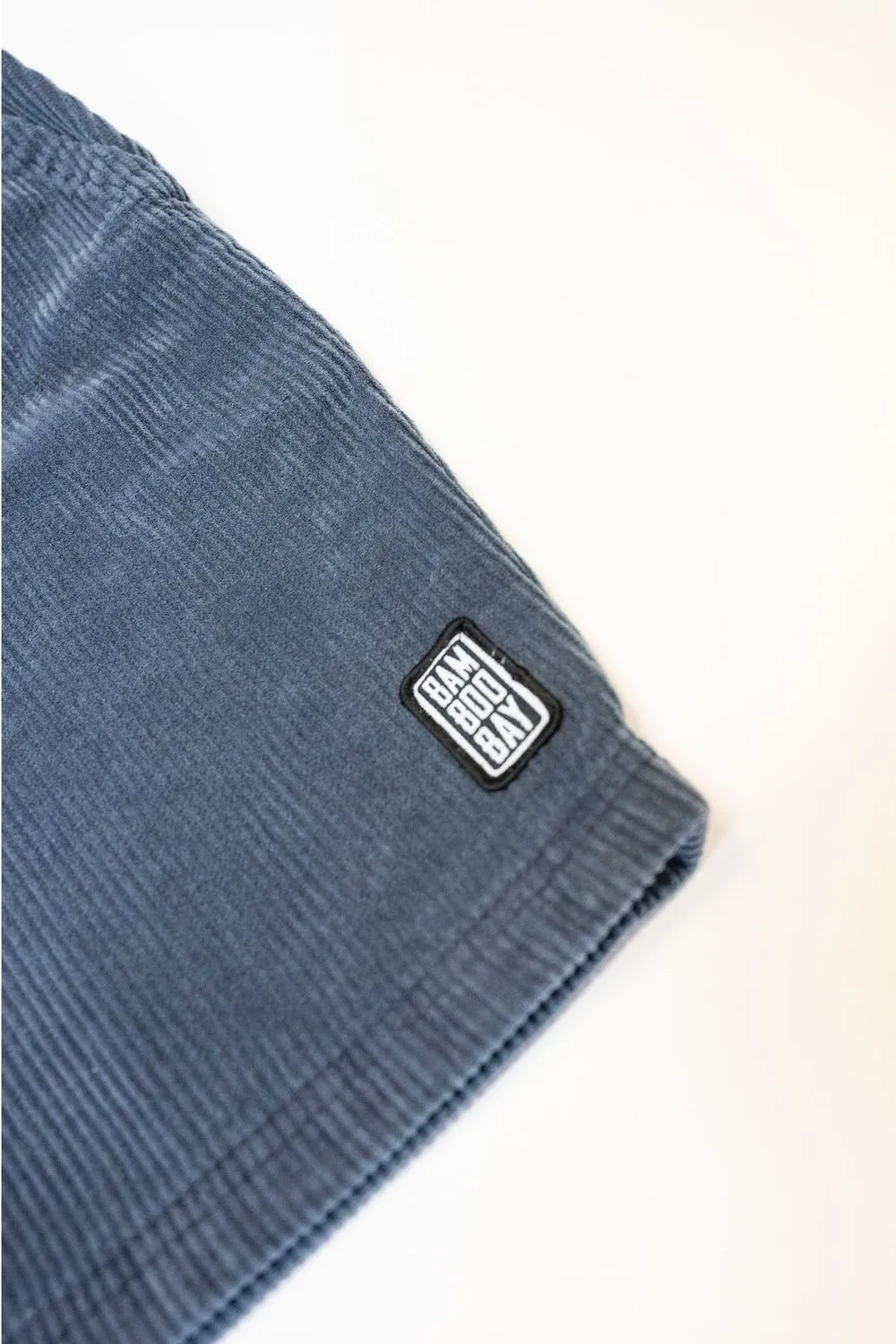 BamBooBay Chill Cord Shorts Navy