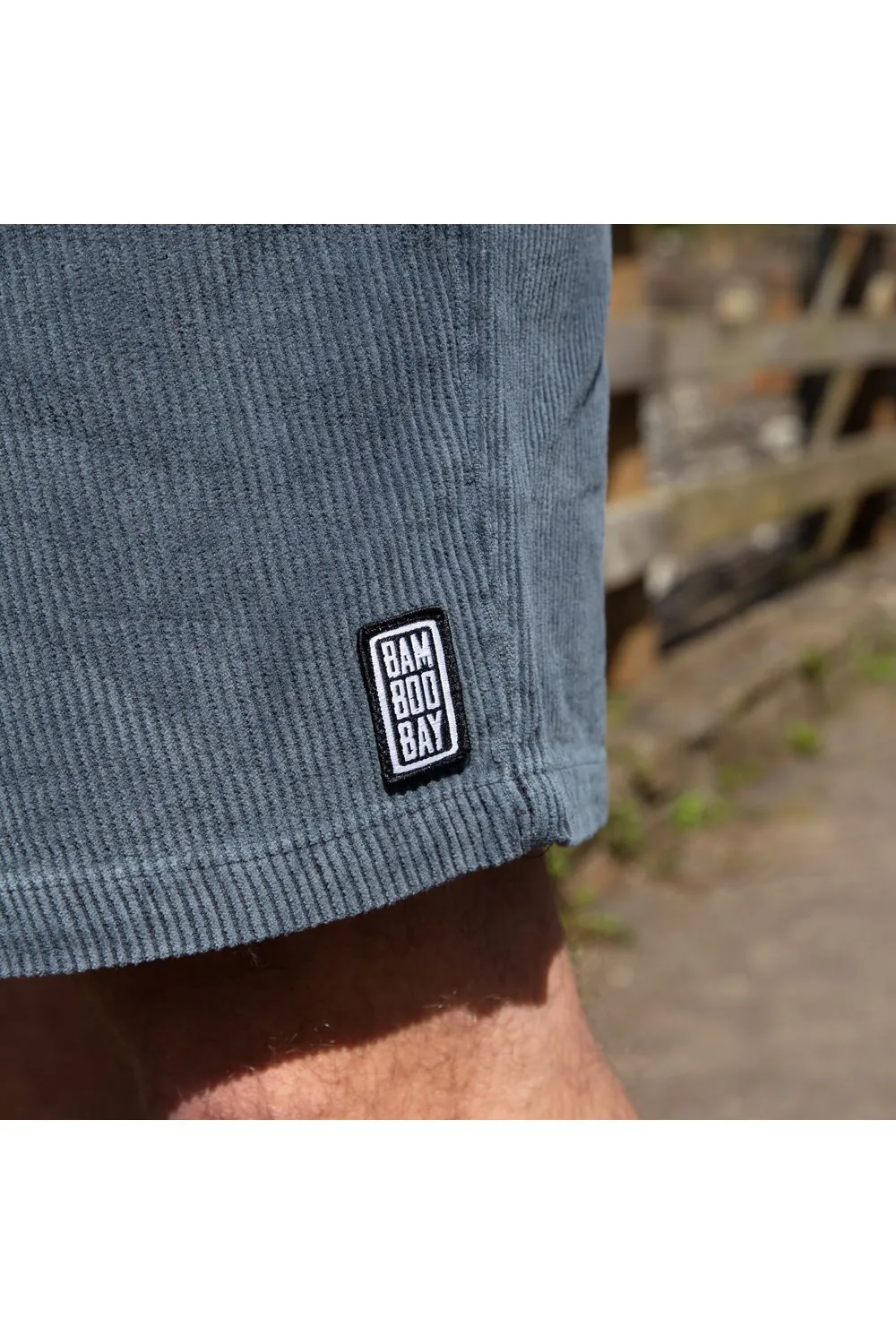 BamBooBay Chill Cord Shorts Navy