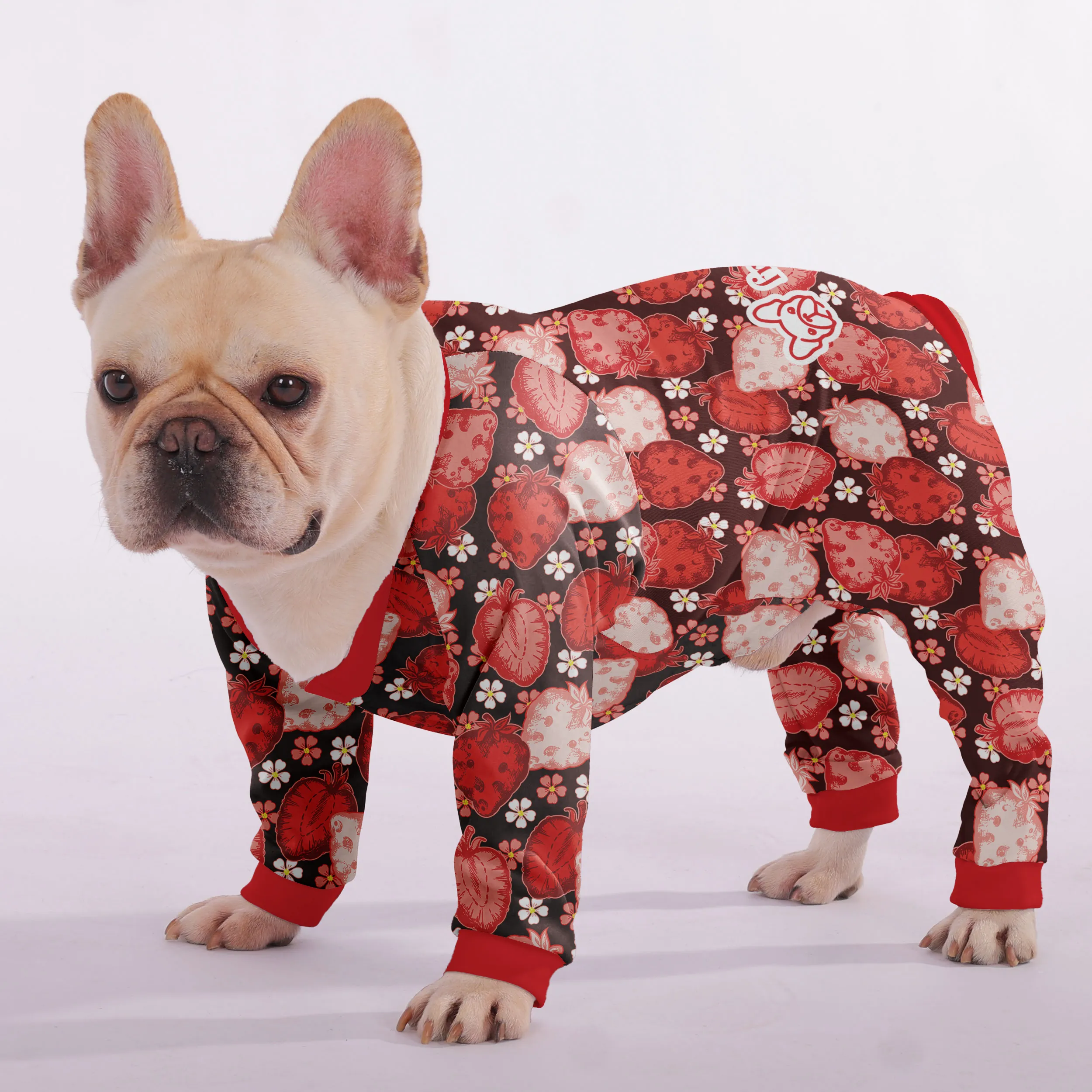 Berry  - Frenchie Pajamas – Ultra-Soft, Cozy, & Adorably Stylish