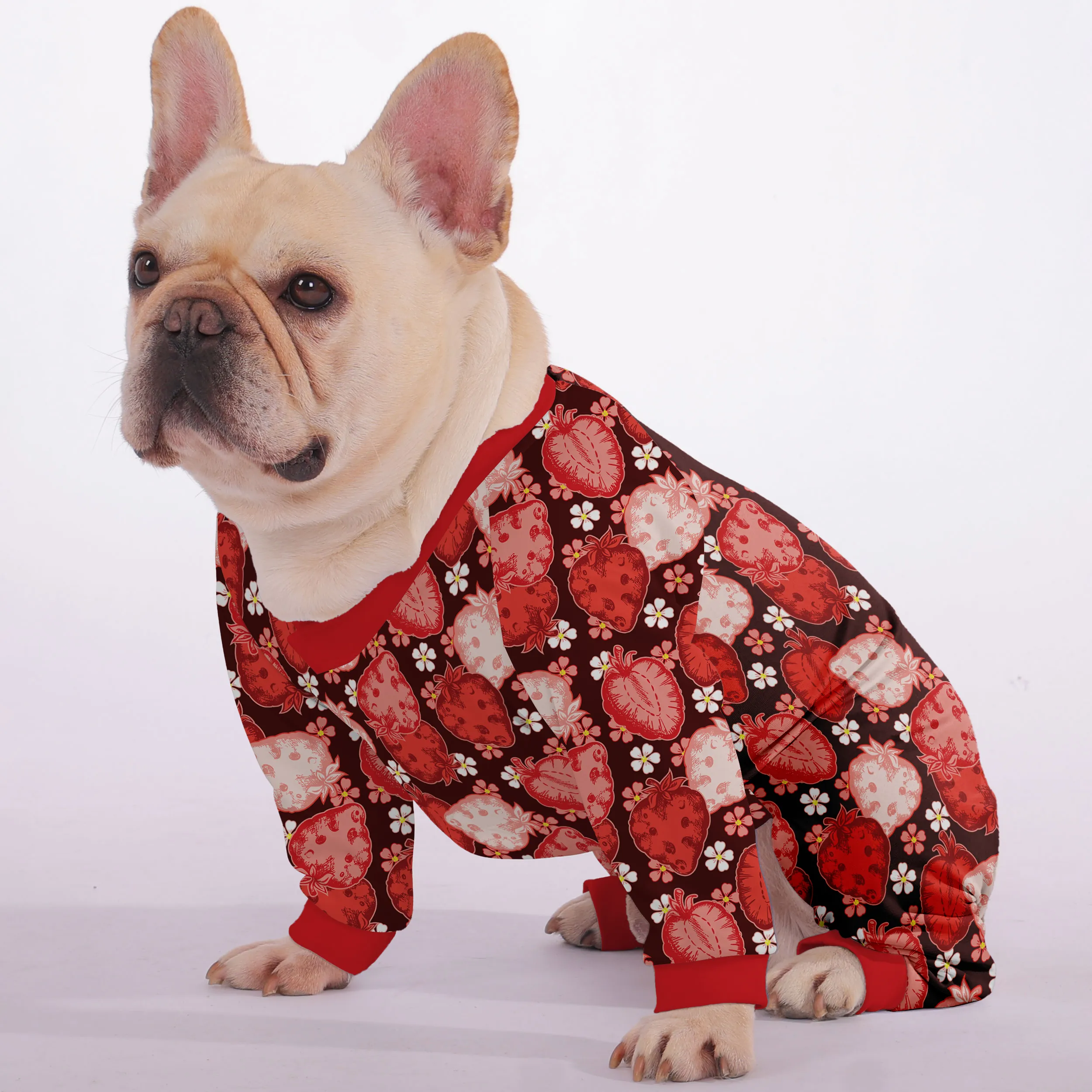 Berry  - Frenchie Pajamas – Ultra-Soft, Cozy, & Adorably Stylish