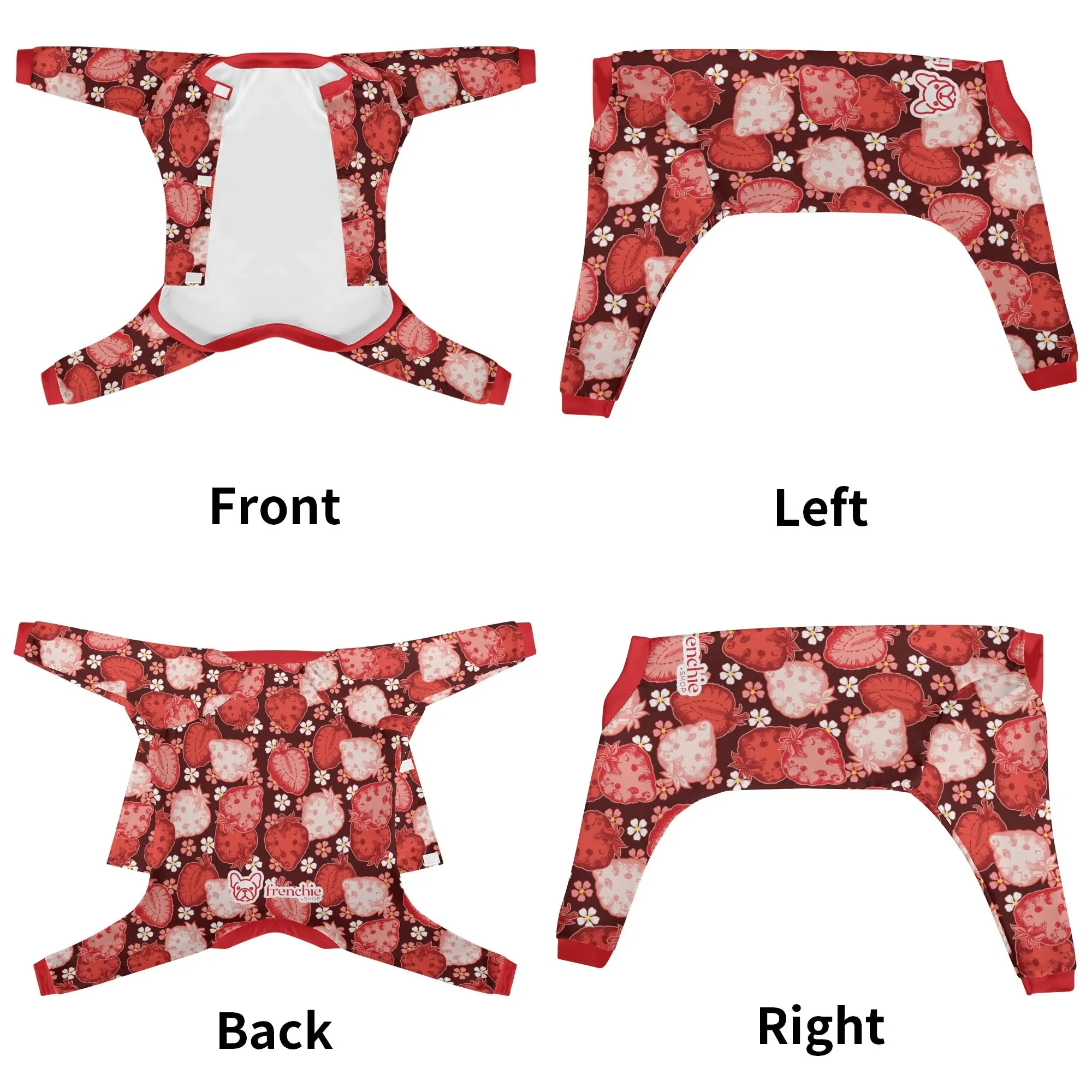 Berry  - Frenchie Pajamas – Ultra-Soft, Cozy, & Adorably Stylish