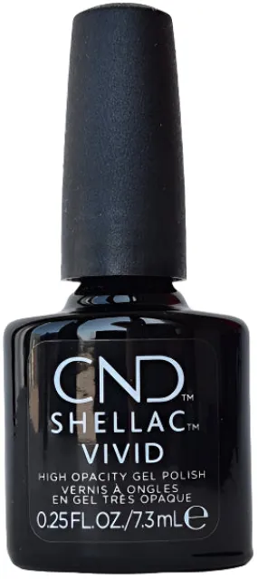 Black Tuxedo * CND Shellac VIVID