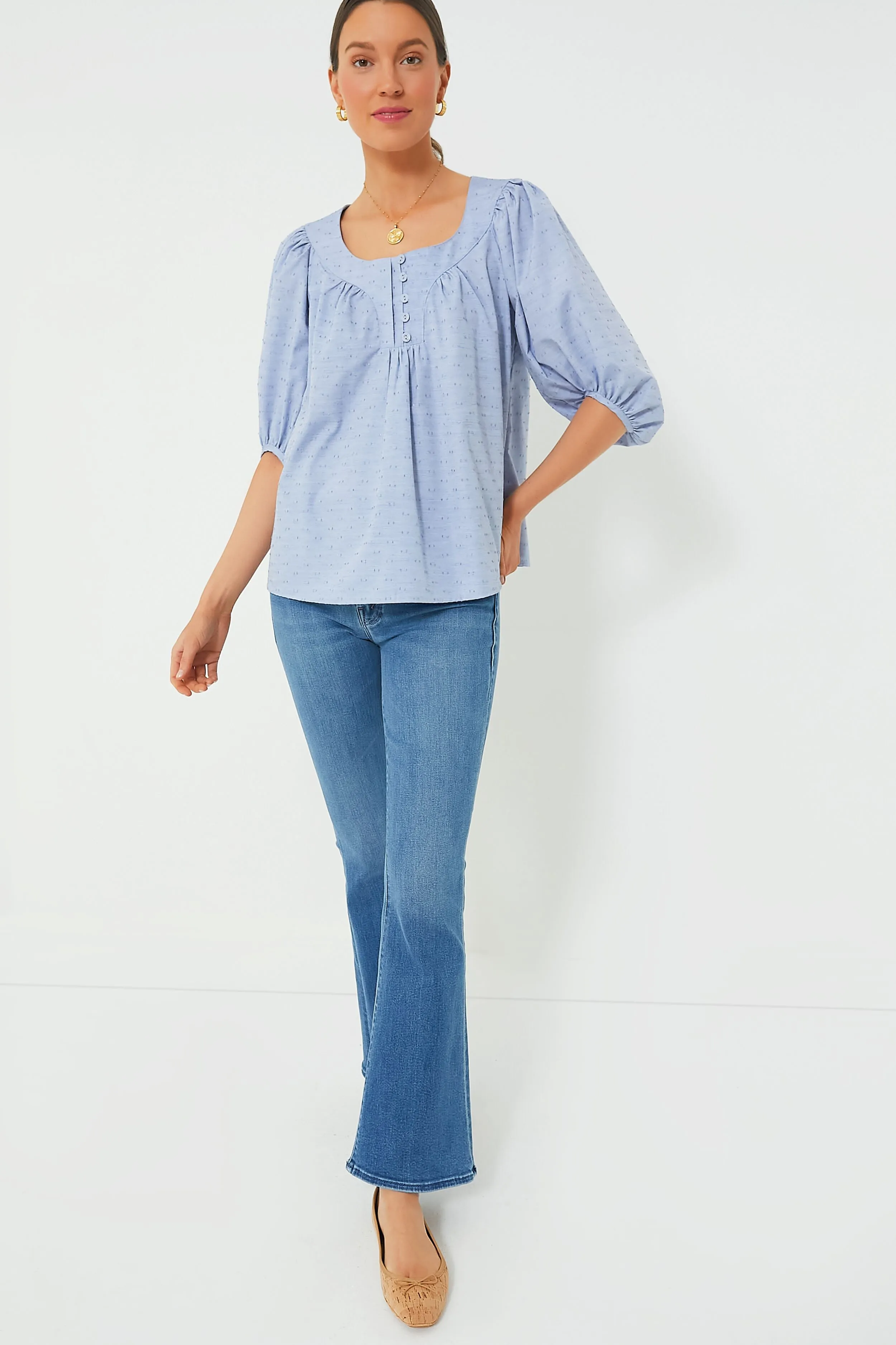 Chambray Inara Blouse