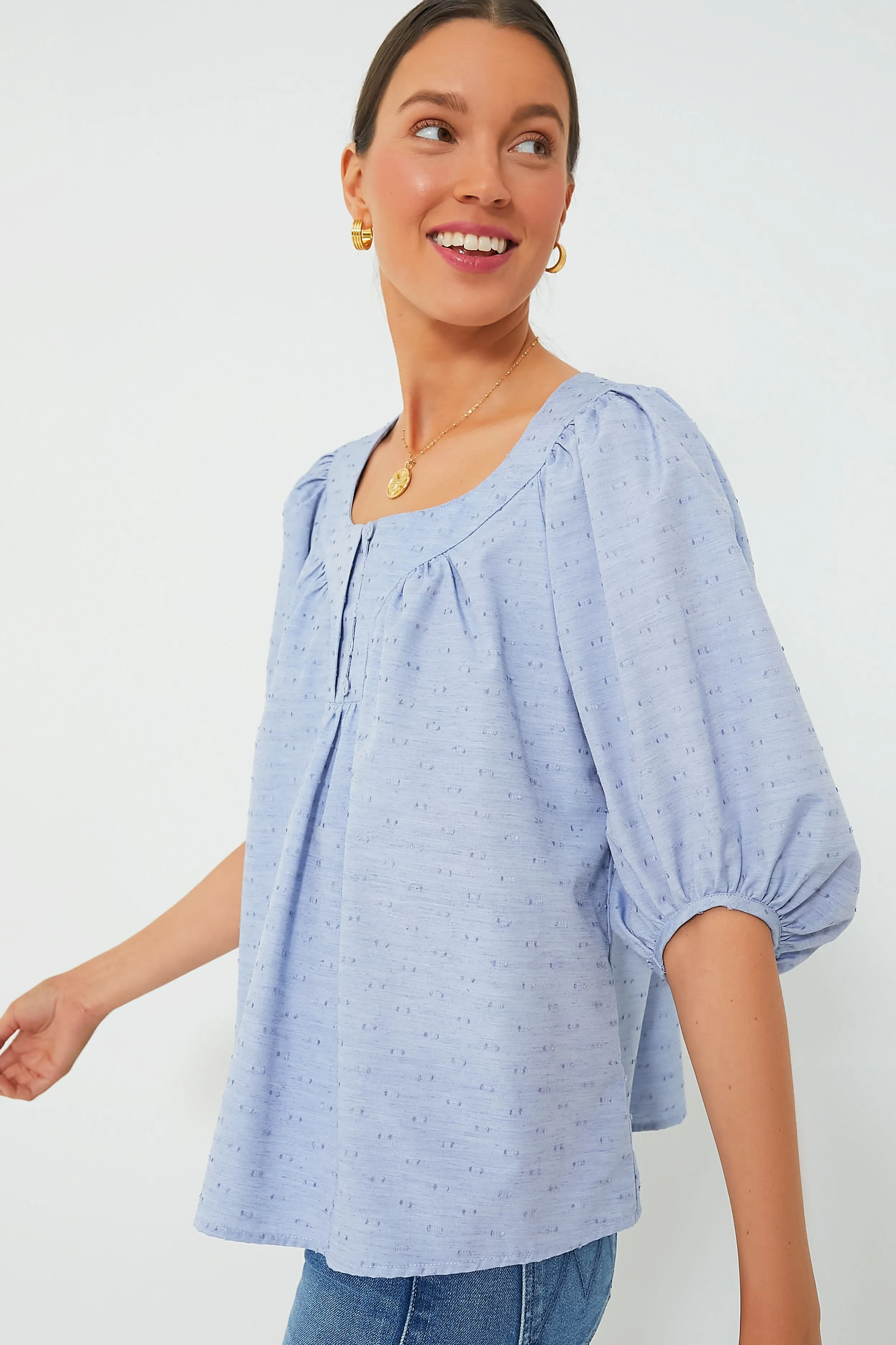 Chambray Inara Blouse