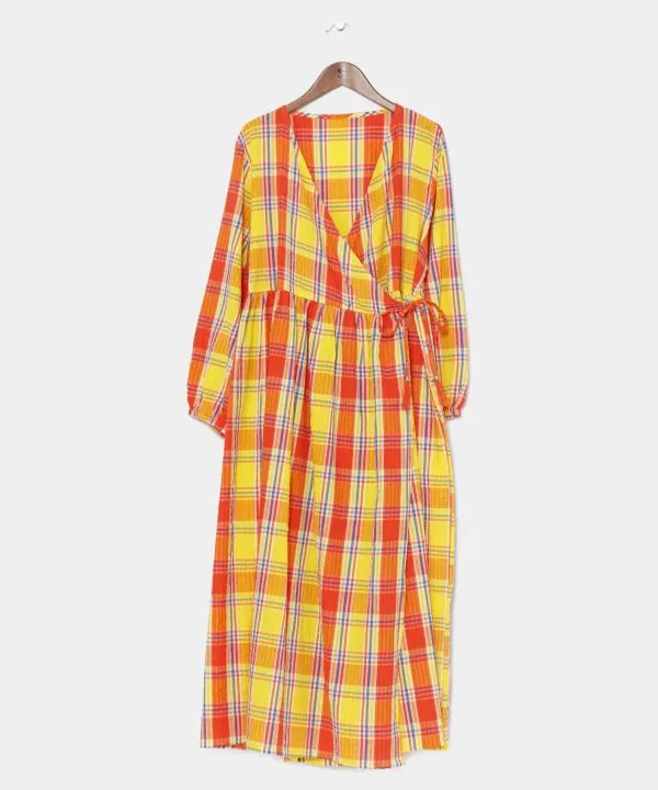 Checkered Cache Coeur Dress
