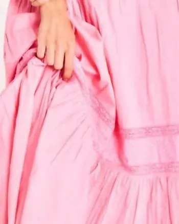 Chessie Maxi Dress in Vivid Pink | Vivid Pink