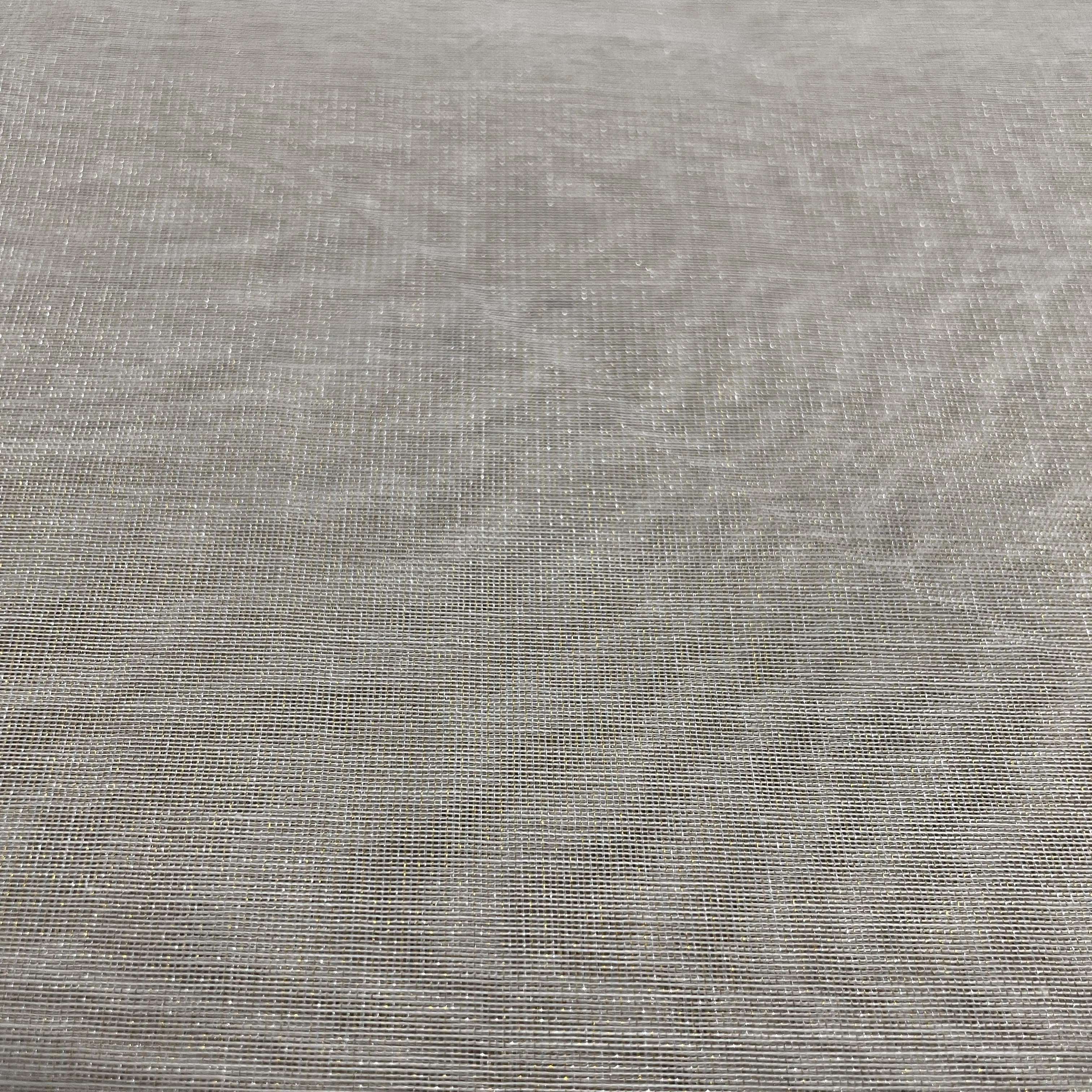 Classic Gold Solid Diamond Pure Tissue Silk Fabric