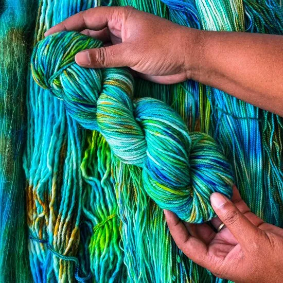 Cowgirl Blues Merino Twist