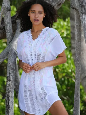 Crochet-Center Coverup - NY&C Swimwear