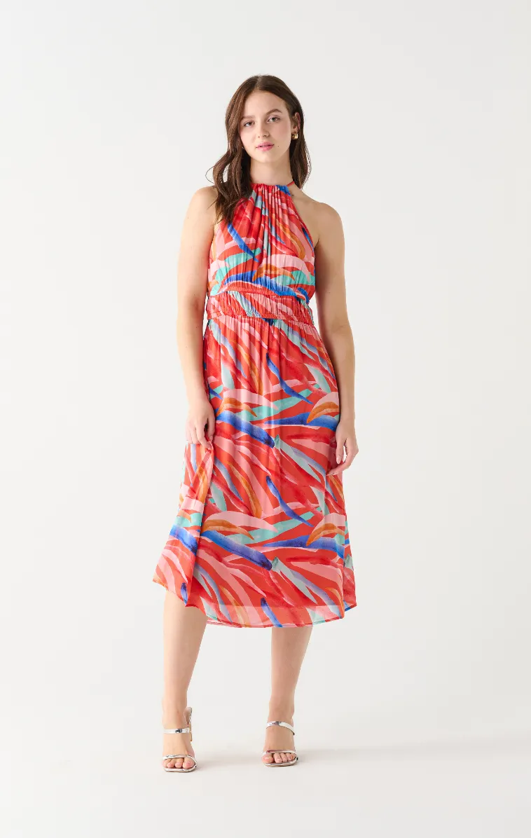 DEX Halter Midi Dress
