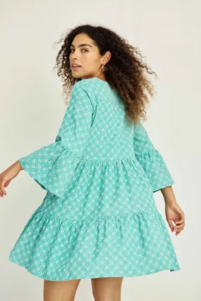 Eliza Dress Vivid Green