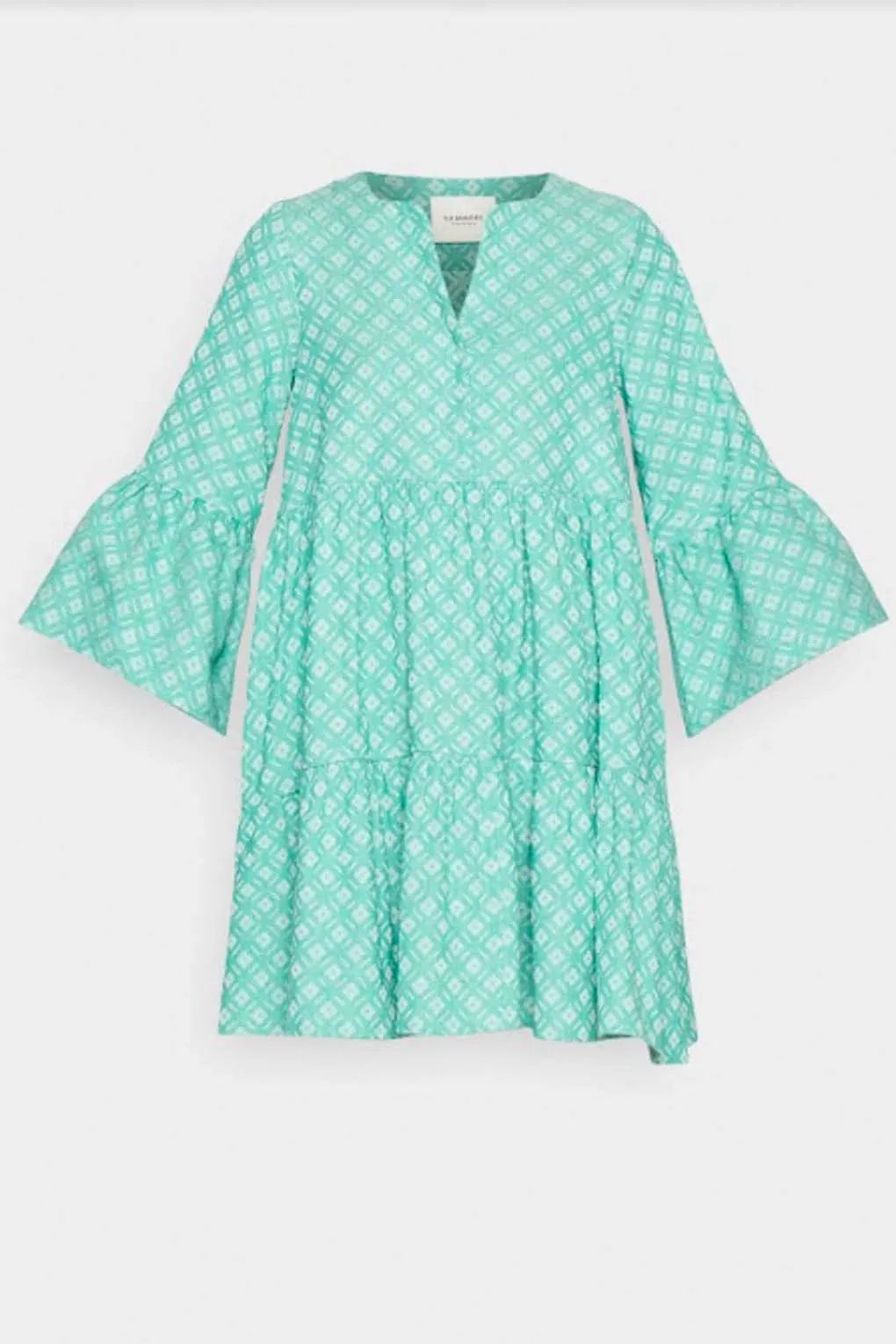 Eliza Dress Vivid Green