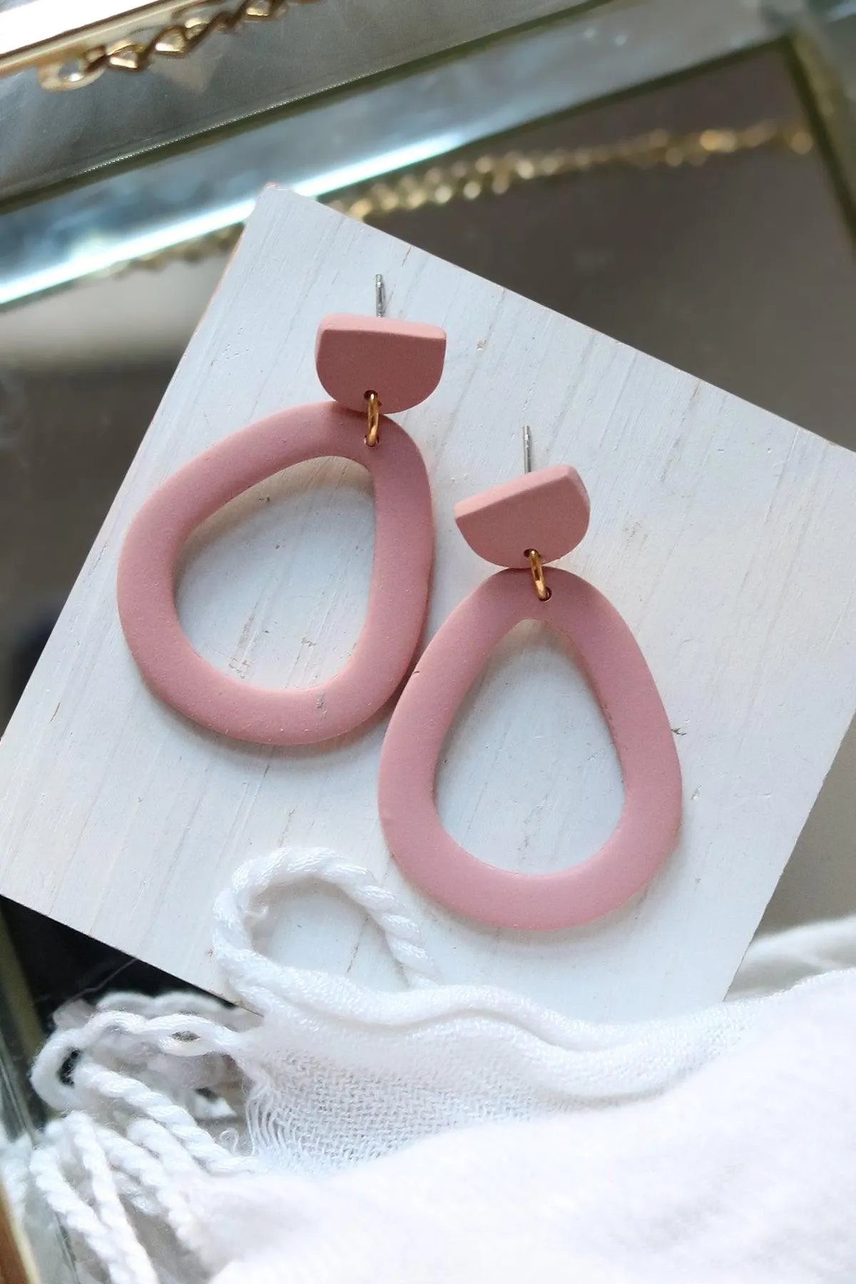 Embrace Polymer Clay Earrings | Choose Your Colour