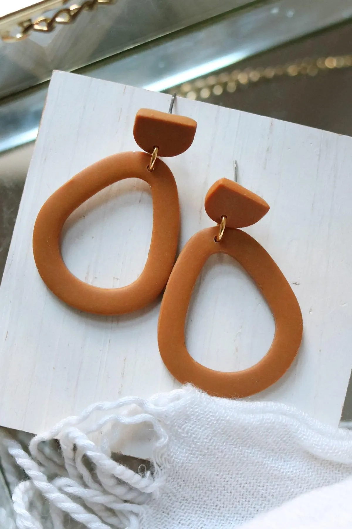 Embrace Polymer Clay Earrings | Choose Your Colour