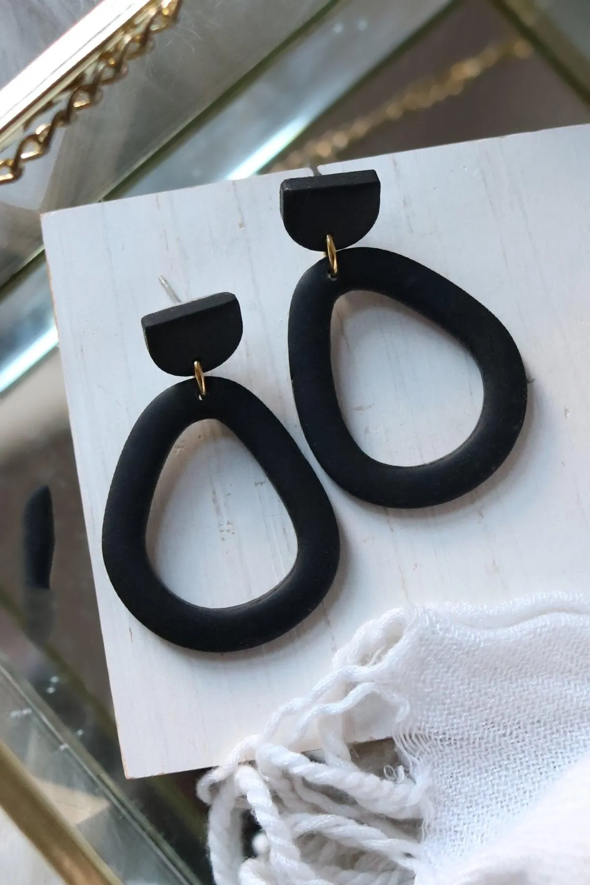 Embrace Polymer Clay Earrings | Choose Your Colour
