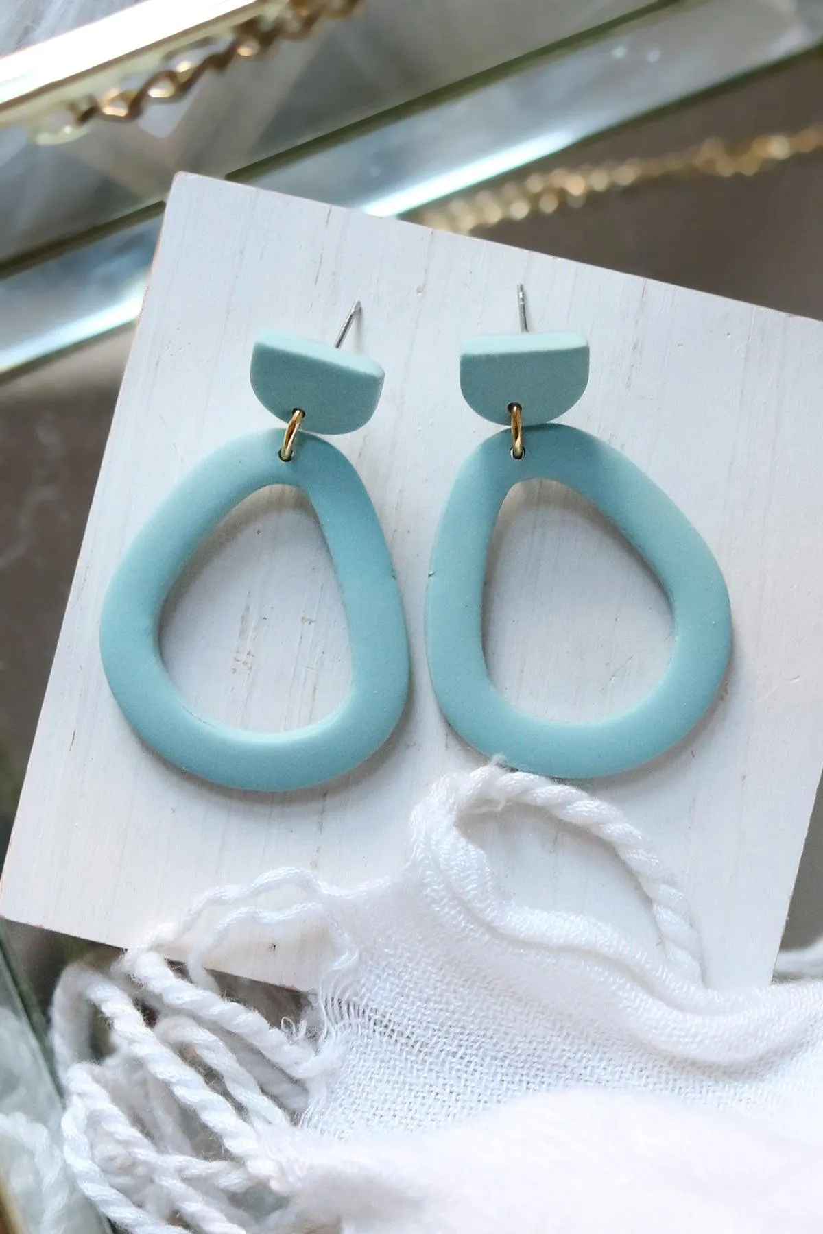 Embrace Polymer Clay Earrings | Choose Your Colour