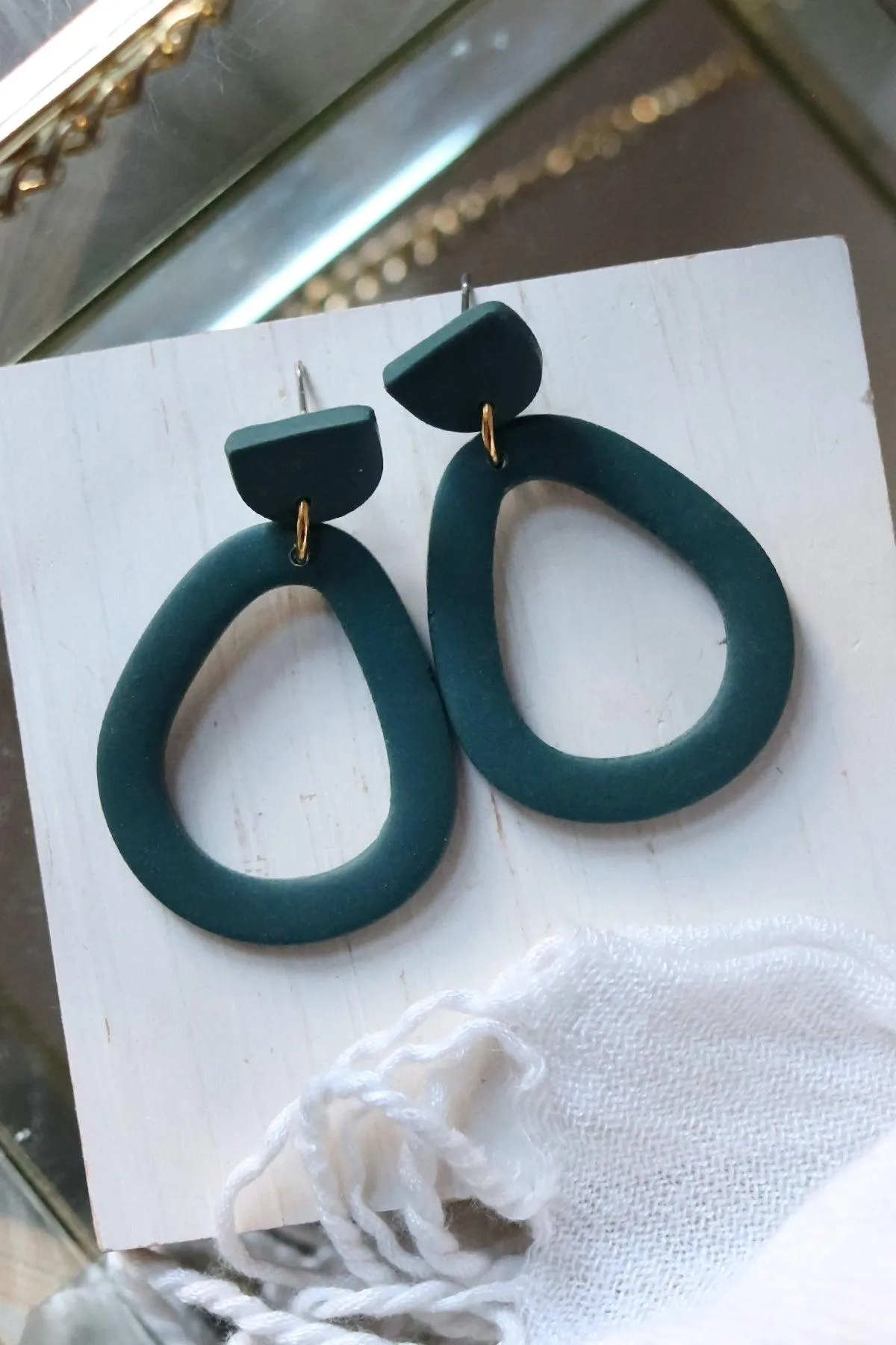 Embrace Polymer Clay Earrings | Choose Your Colour