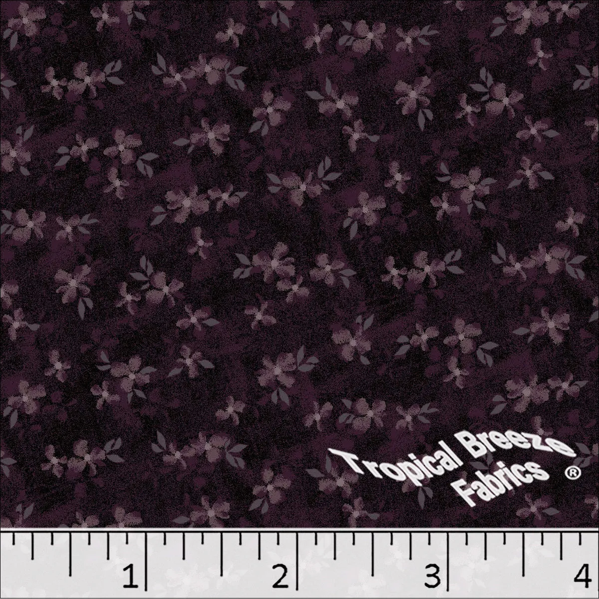 Floral Print Poly Cotton Fabric 5751