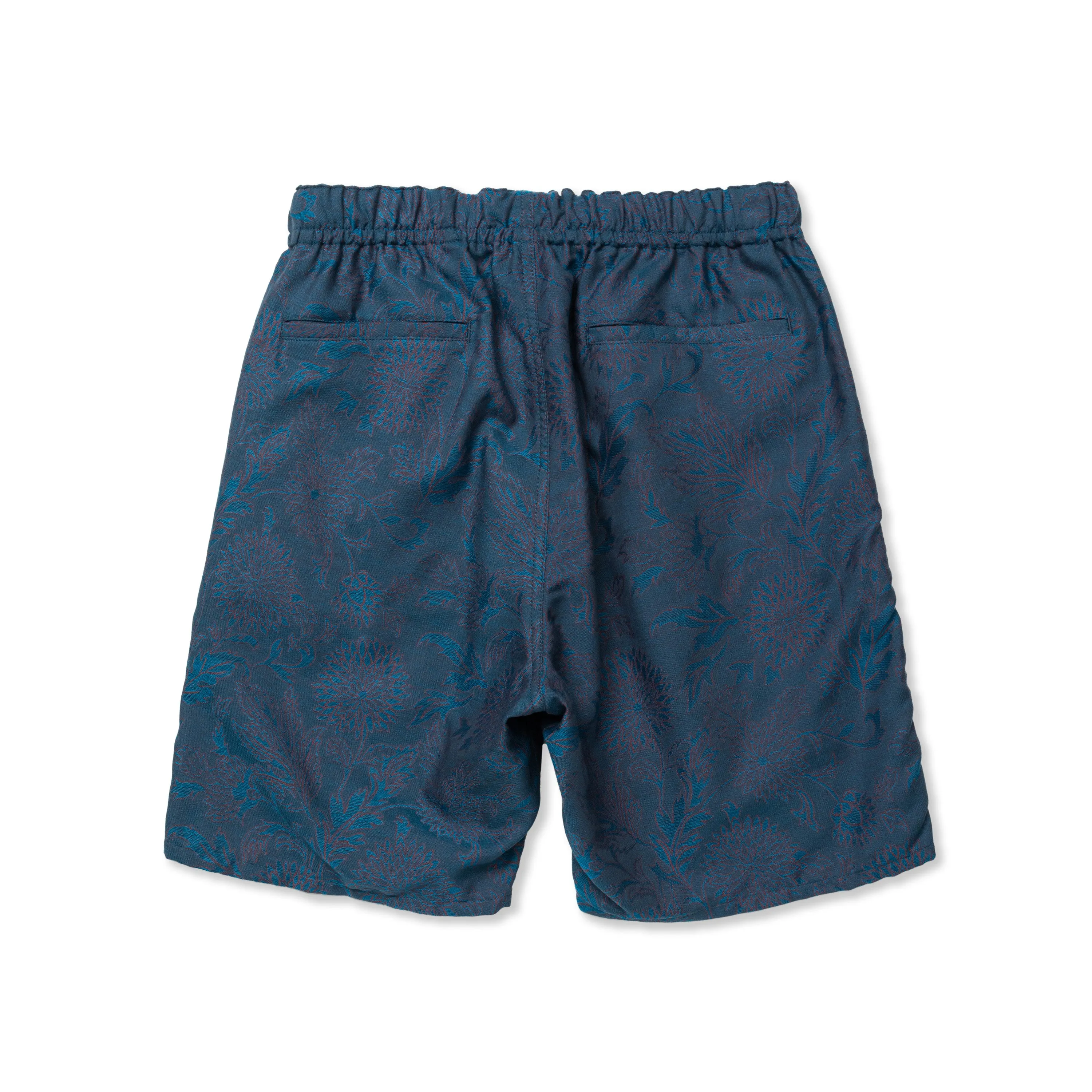 FLOWER JACQUARD EASY SHORTS