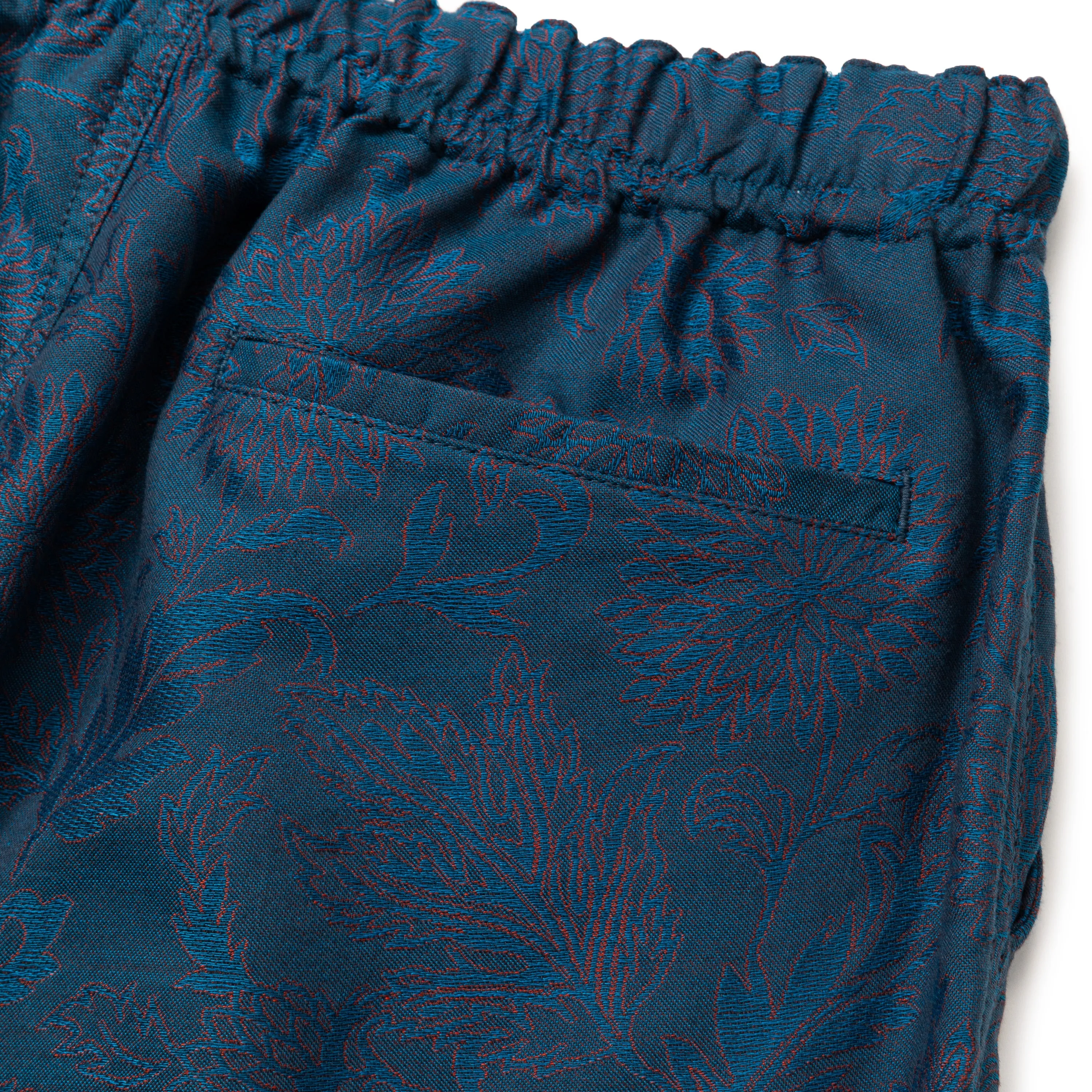 FLOWER JACQUARD EASY SHORTS