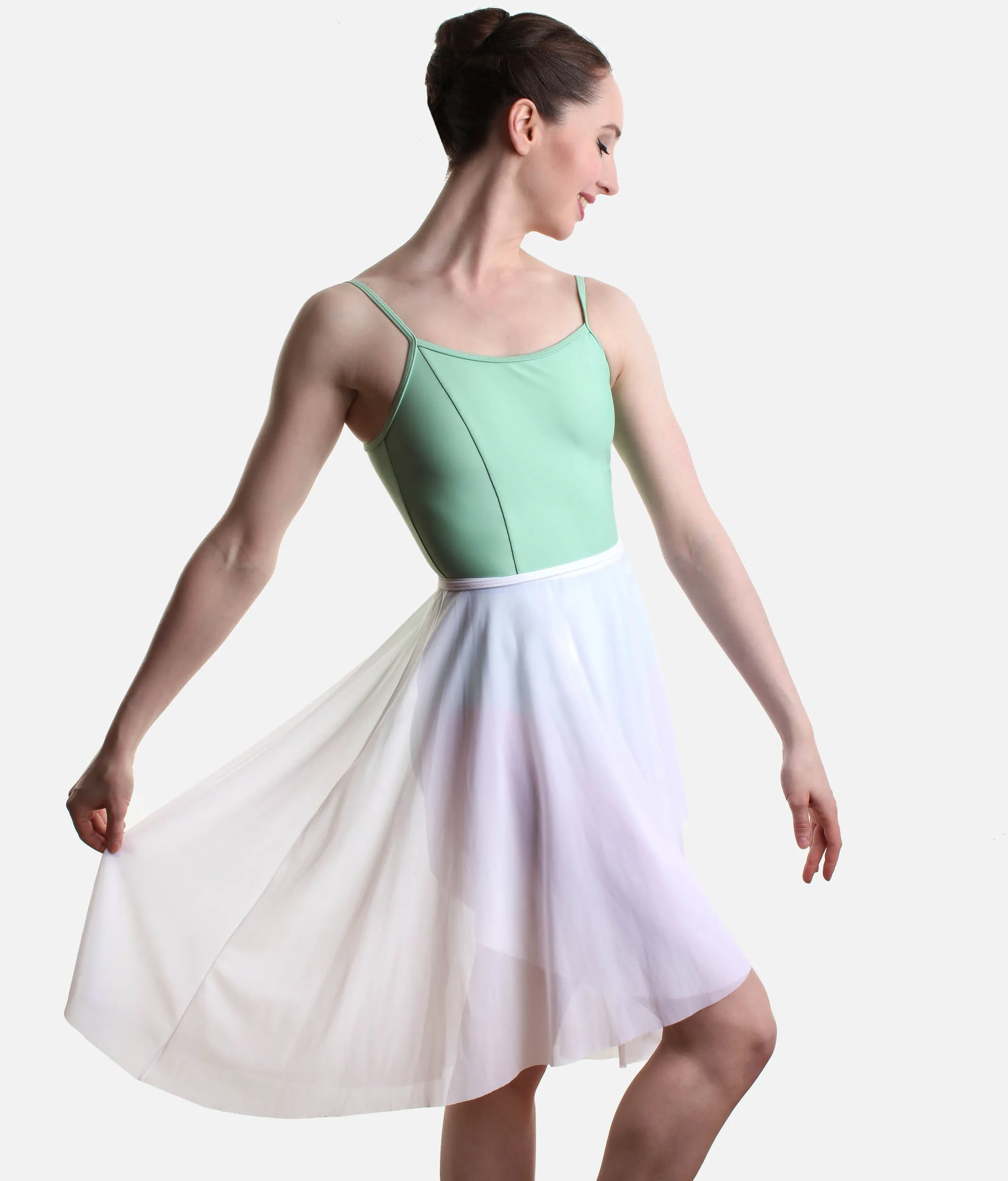 Flowing High-Low Ballet Skirt, Lightweight, Airy, & Elegant - 617