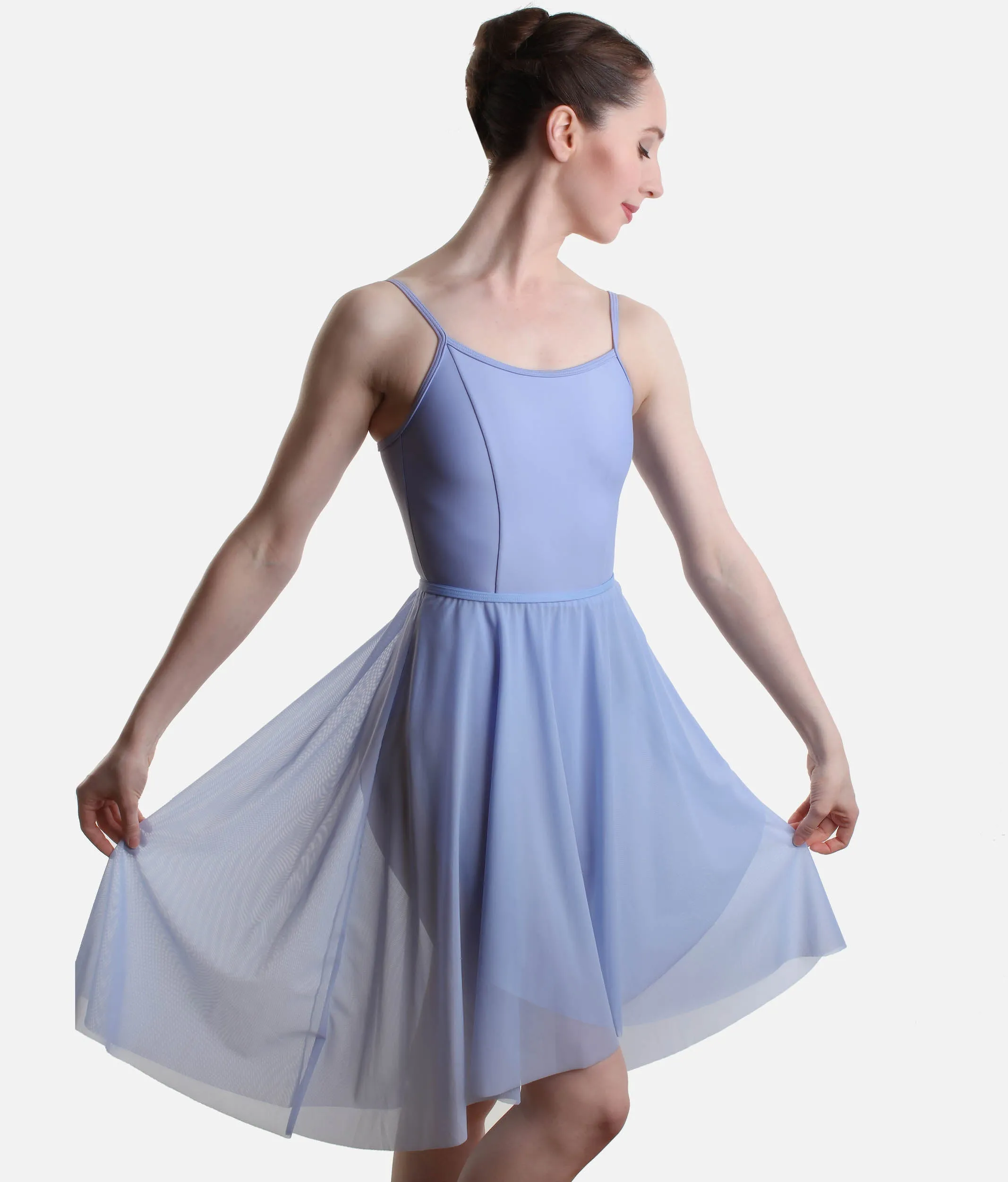 Flowing High-Low Ballet Skirt, Lightweight, Airy, & Elegant - 617