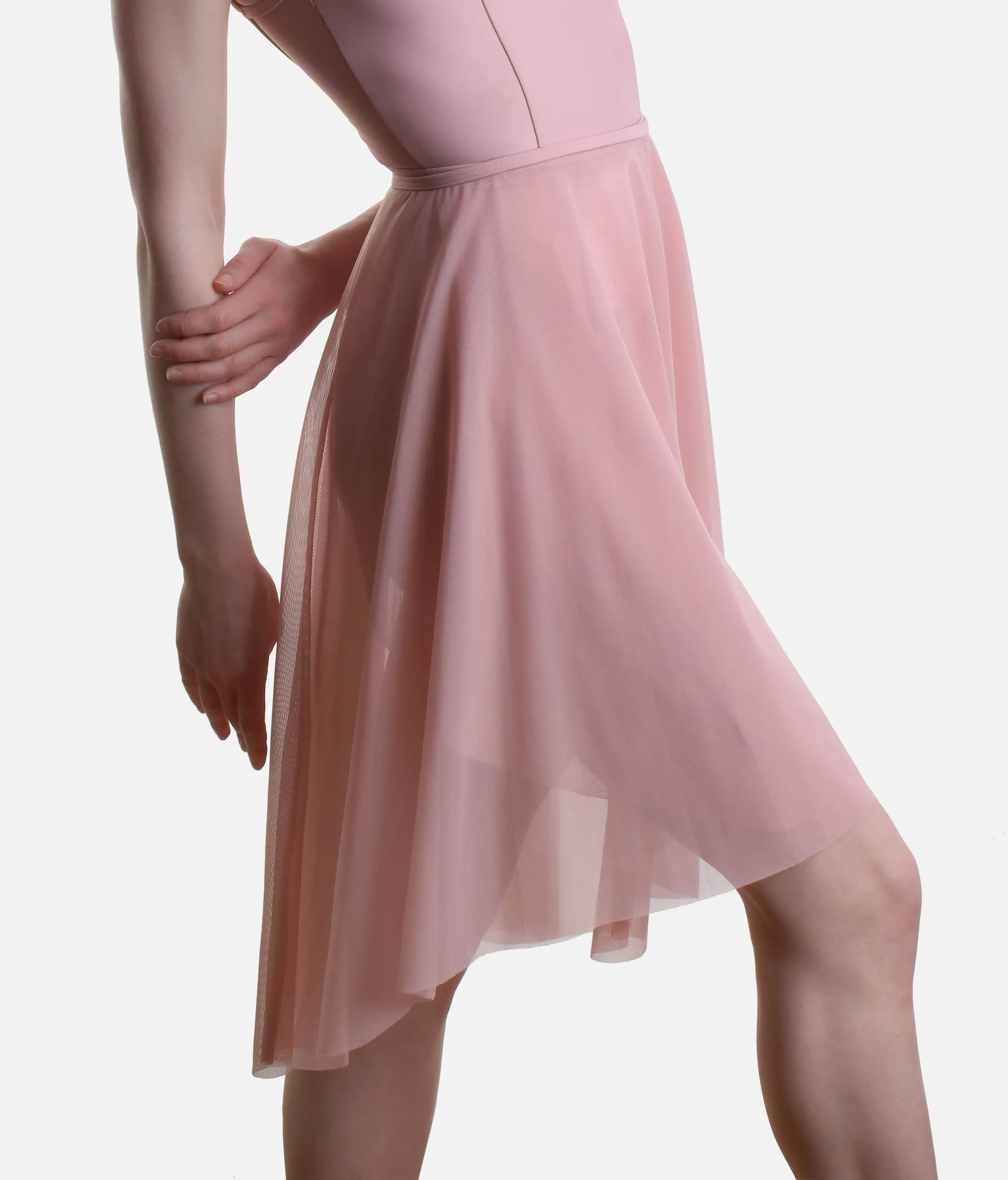 Flowing High-Low Ballet Skirt, Lightweight, Airy, & Elegant - 617