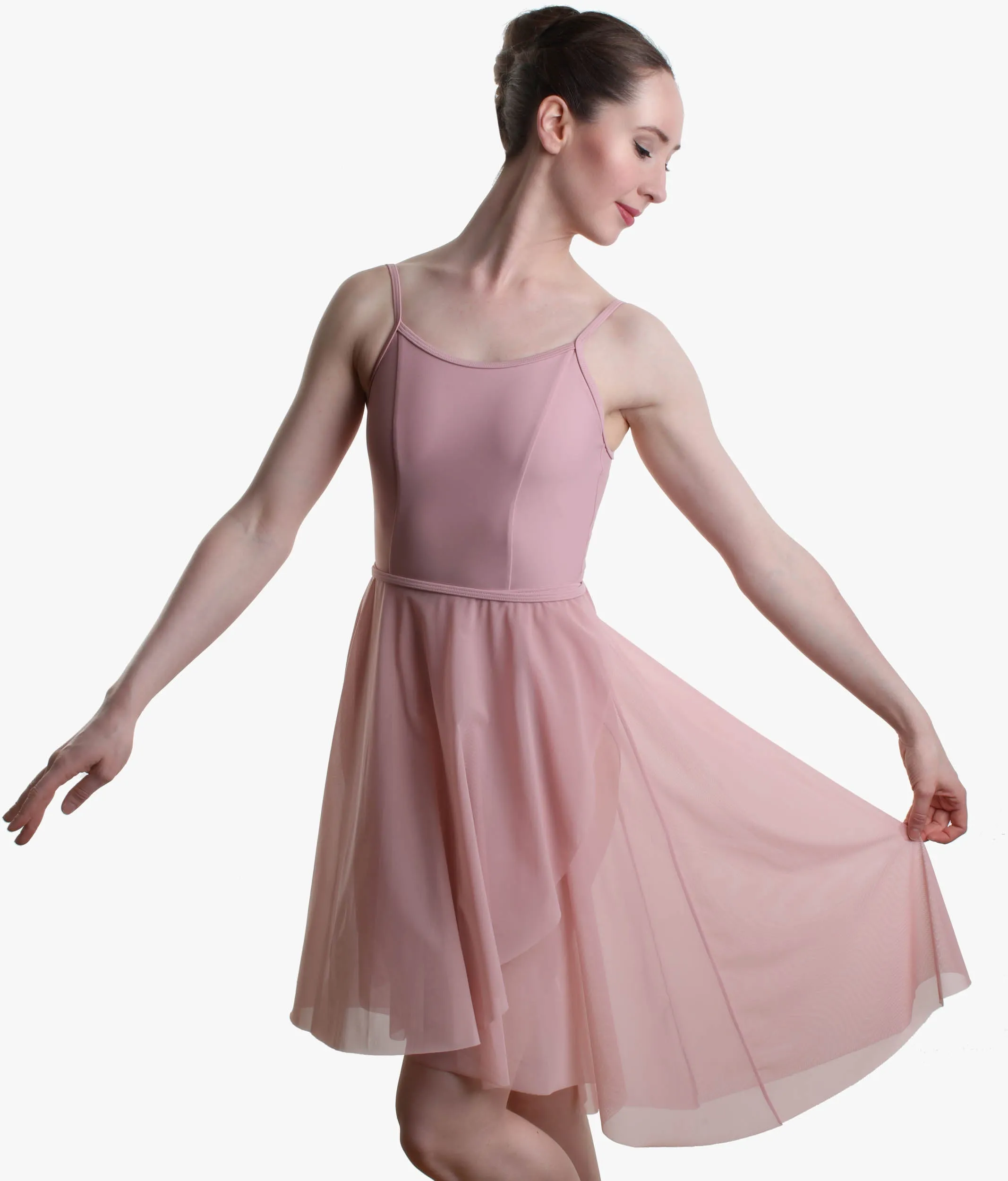 Flowing High-Low Ballet Skirt, Lightweight, Airy, & Elegant - 617
