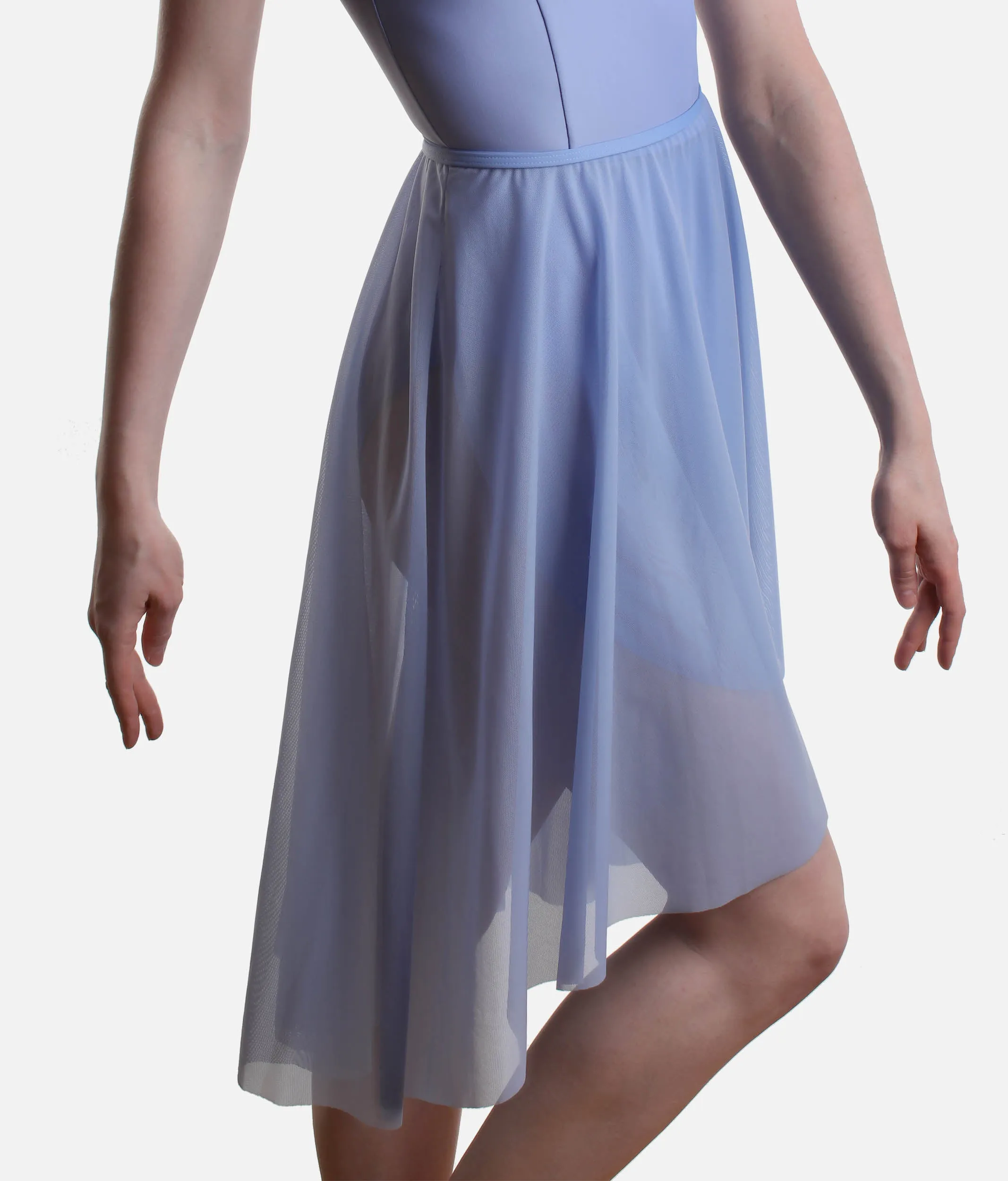 Flowing High-Low Ballet Skirt, Lightweight, Airy, & Elegant - 617