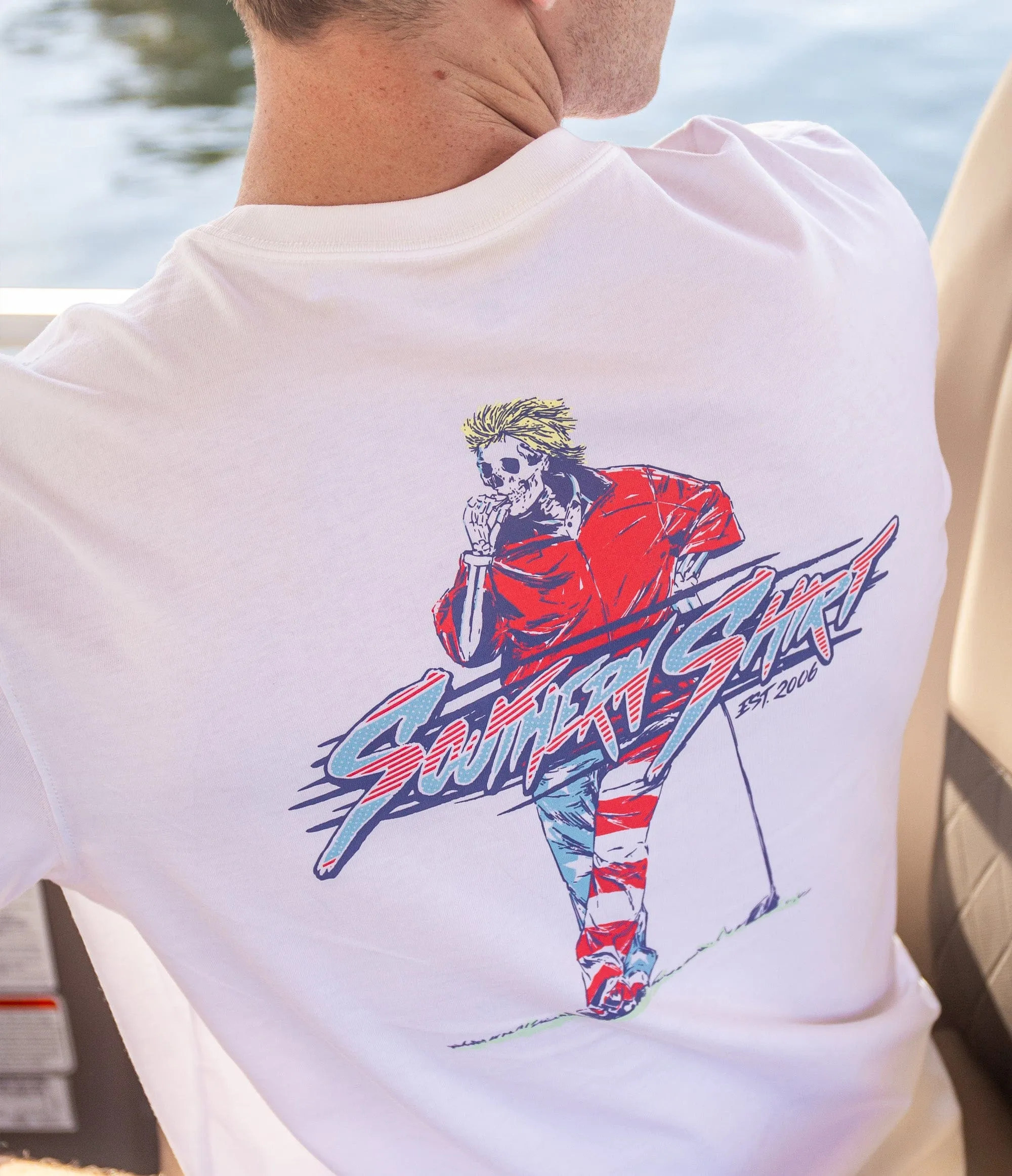 Grip and Rip SS Tee - Bright White