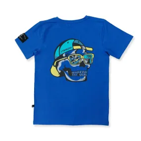 Hello Stranger Reflection SS Tee - Bright Blue