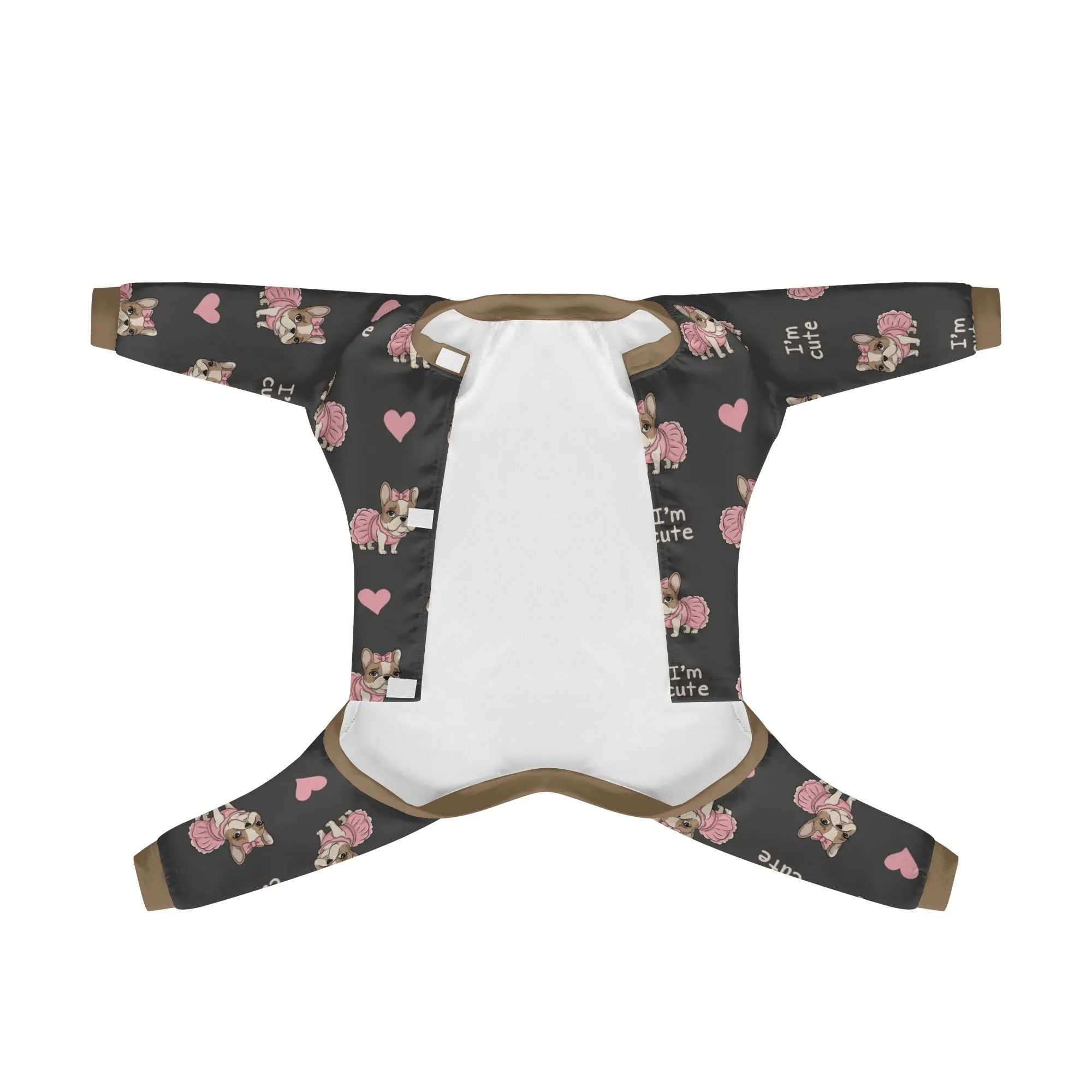 I'm cute - Frenchie Pajamas – Ultra-Soft, Cozy, & Adorably Stylish