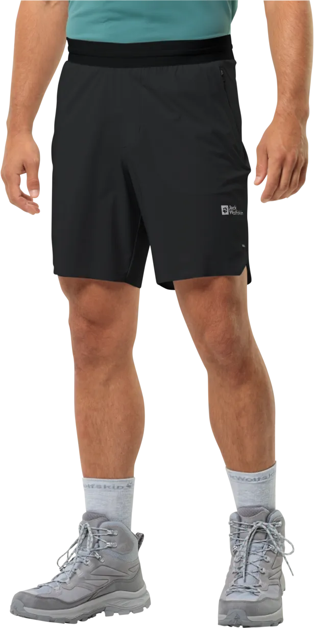 Jack Wolfskin Men&#x27;s Prelight Chill Shorts Black | Buy Jack Wolfskin Men&#x27;s Prelight Chill Shorts Black here | Outnorth