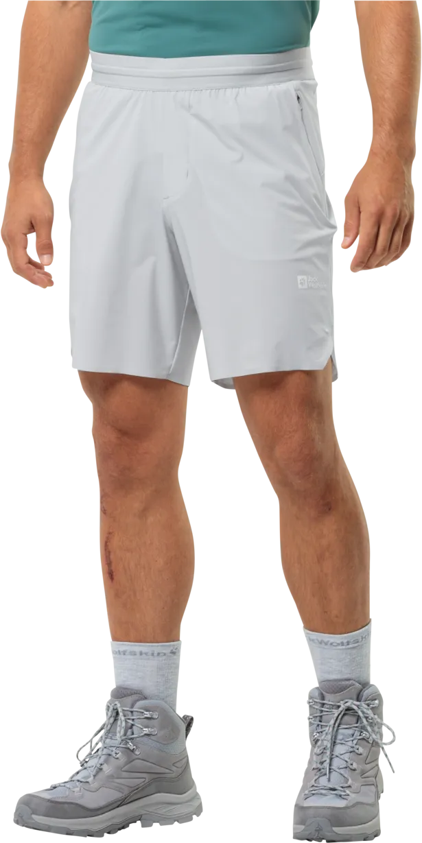 Jack Wolfskin Men&#x27;s Prelight Chill Shorts Cool Grey | Buy Jack Wolfskin Men&#x27;s Prelight Chill Shorts Cool Grey here | Outnorth