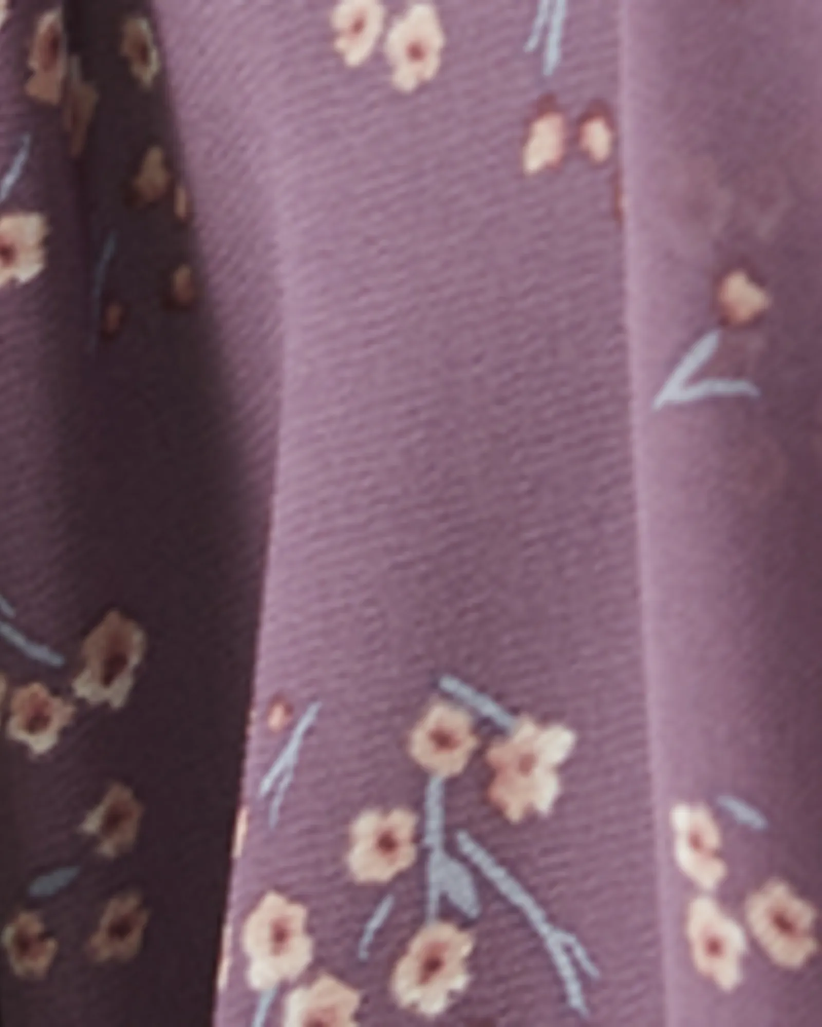 Joy Holiday Mini Floral Kimono | Purple / Mauve