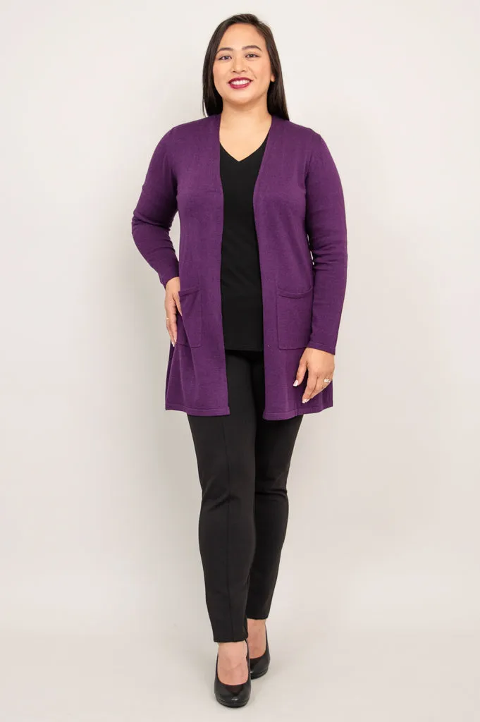 Justine Sweater, Royale, Bamboo Cotton