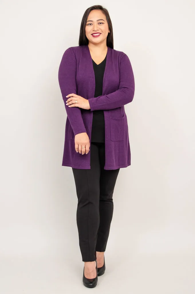 Justine Sweater, Royale, Bamboo Cotton