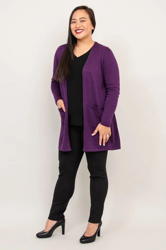 Justine Sweater, Royale, Bamboo Cotton