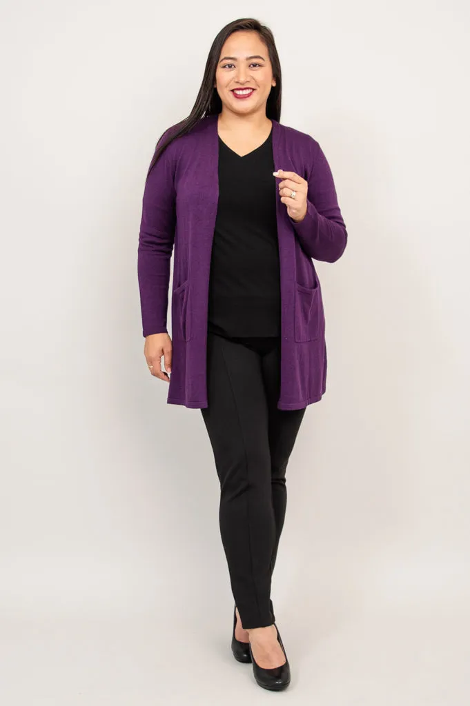 Justine Sweater, Royale, Bamboo Cotton