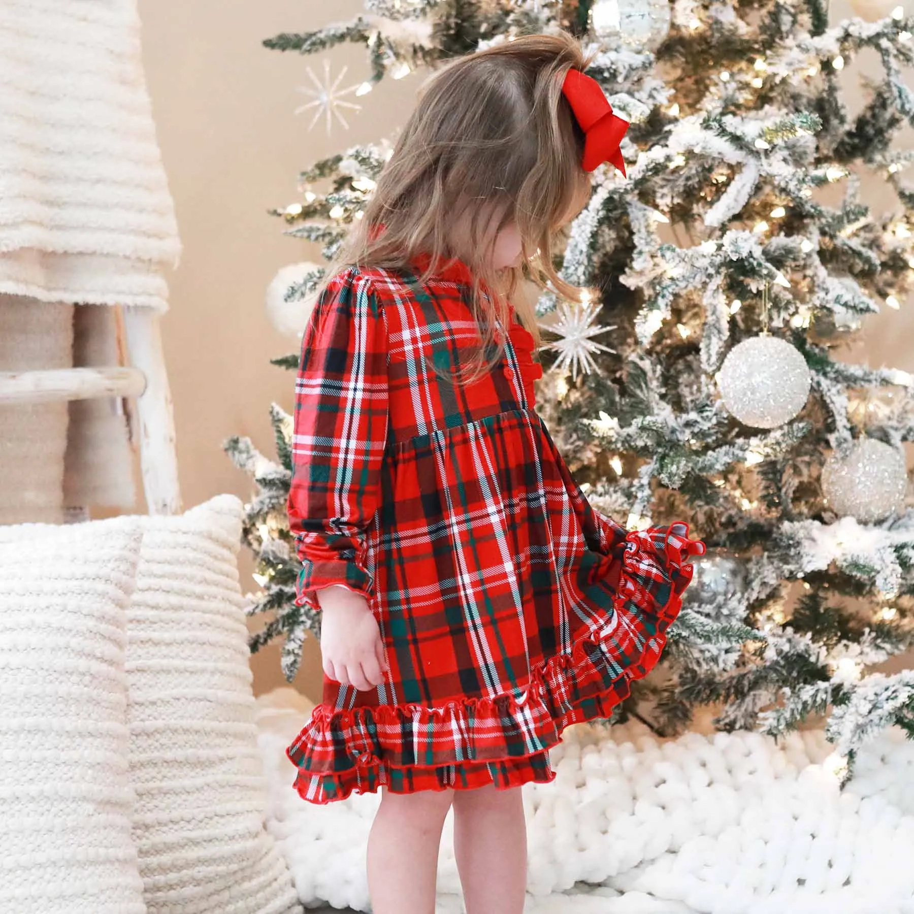 Long Sleeve Princess Ruffle Nightgown | Cozy Season