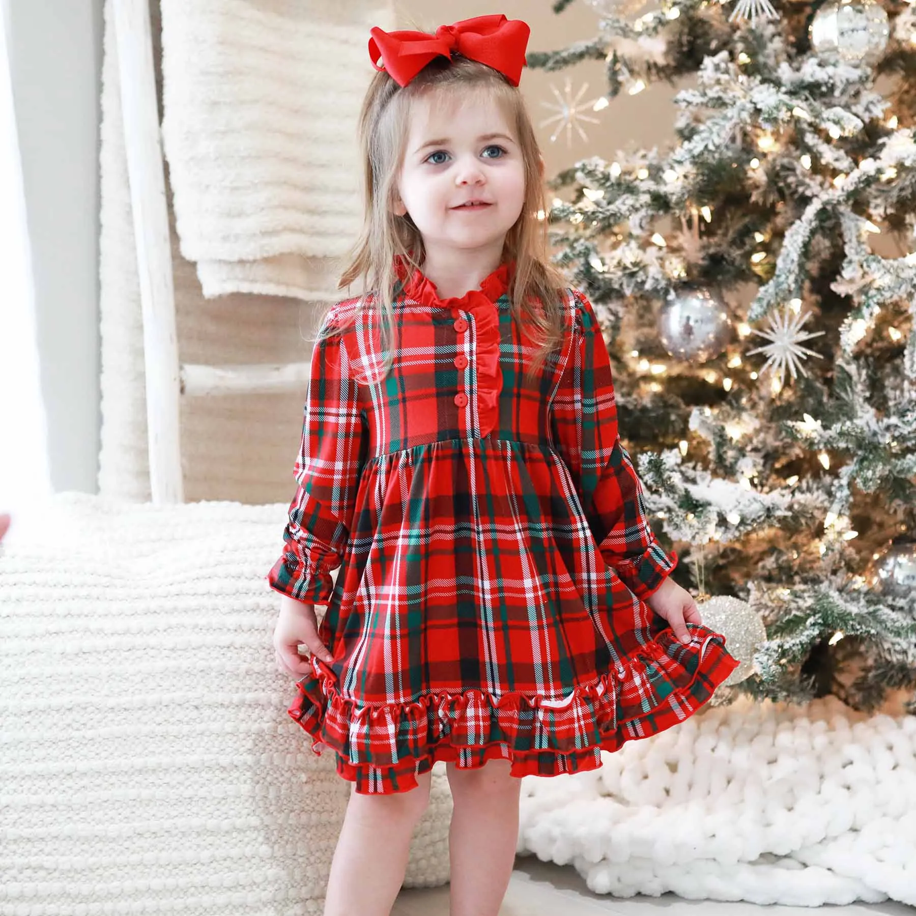 Long Sleeve Princess Ruffle Nightgown | Cozy Season