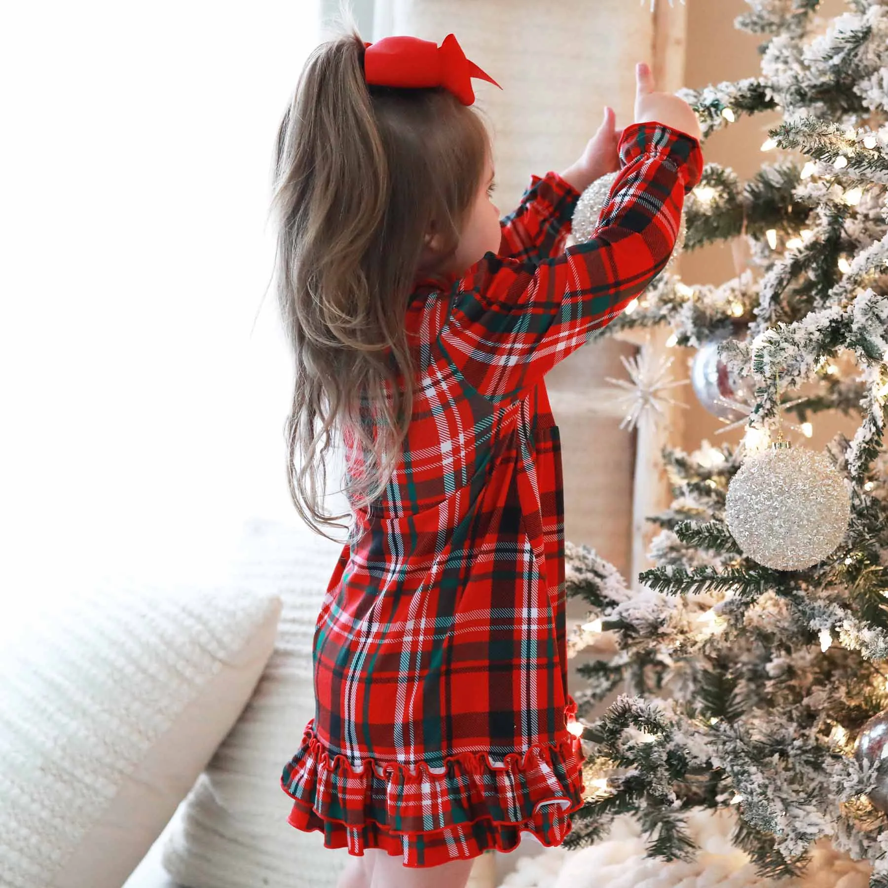 Long Sleeve Princess Ruffle Nightgown | Cozy Season