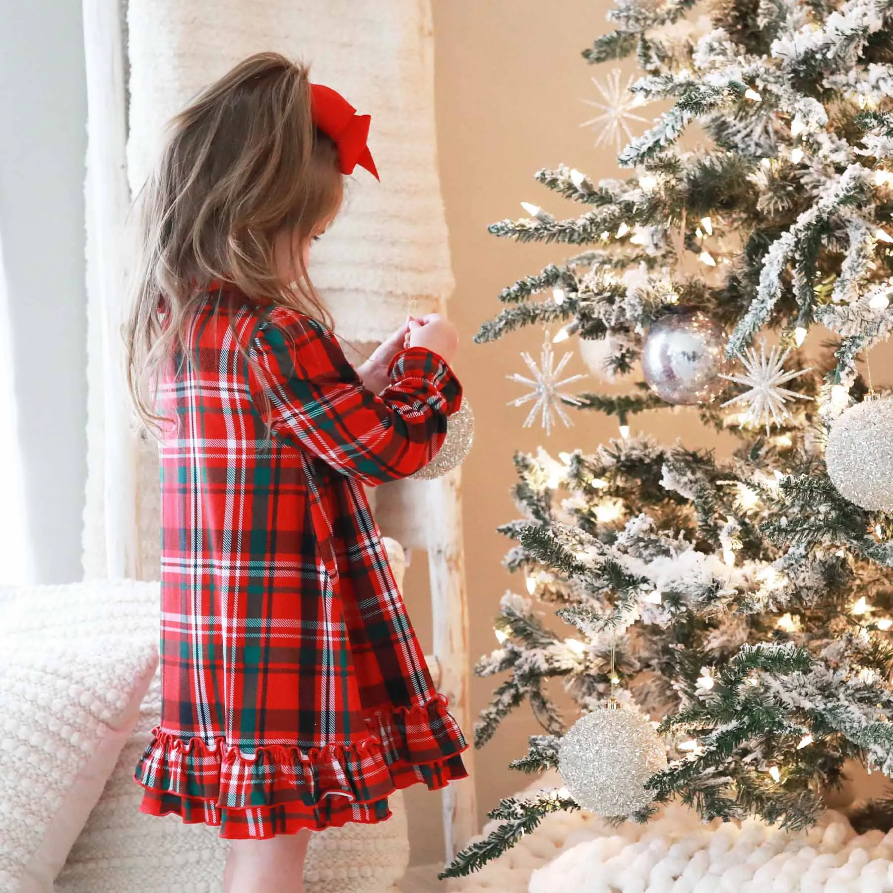 Long Sleeve Princess Ruffle Nightgown | Cozy Season