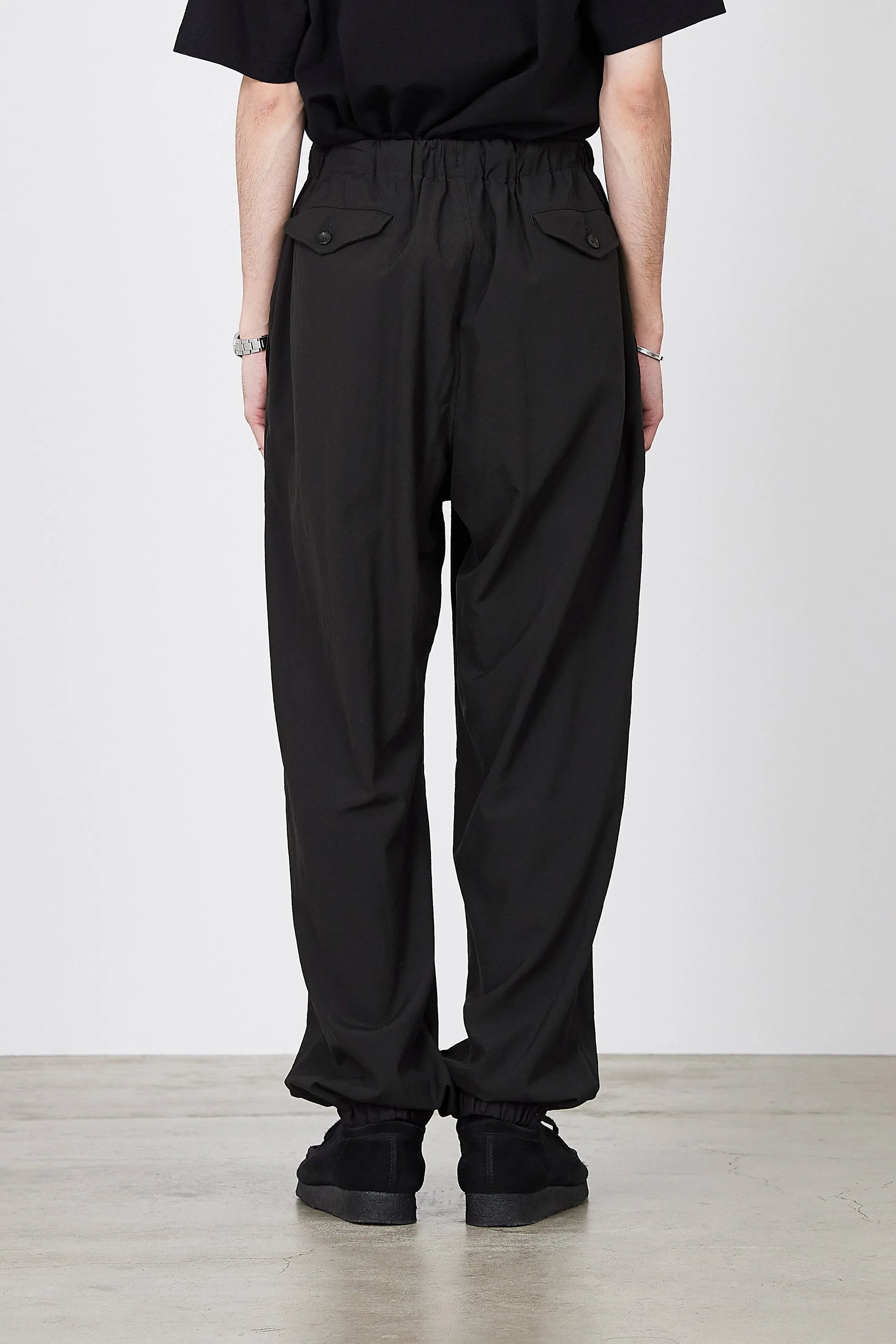 M23B-01PT01C SUPER120’S WOOL WASHER TROPICAL EASY WIDE PANTS