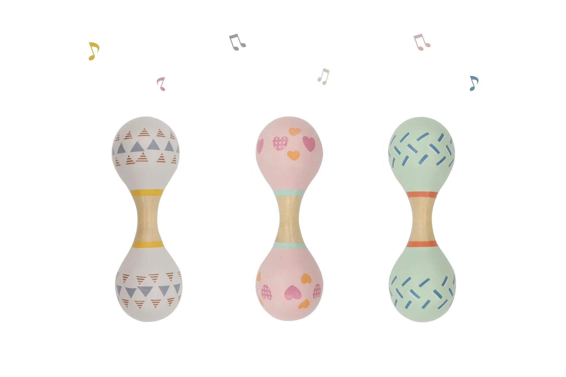 Maraca Rattle - Light Green