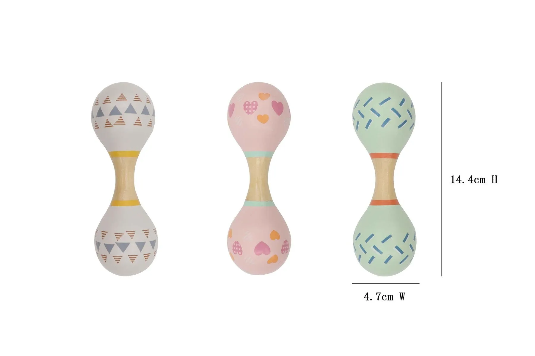 Maraca Rattle - Light Green
