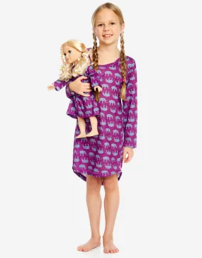 Matching Girl & Doll Nightgowns